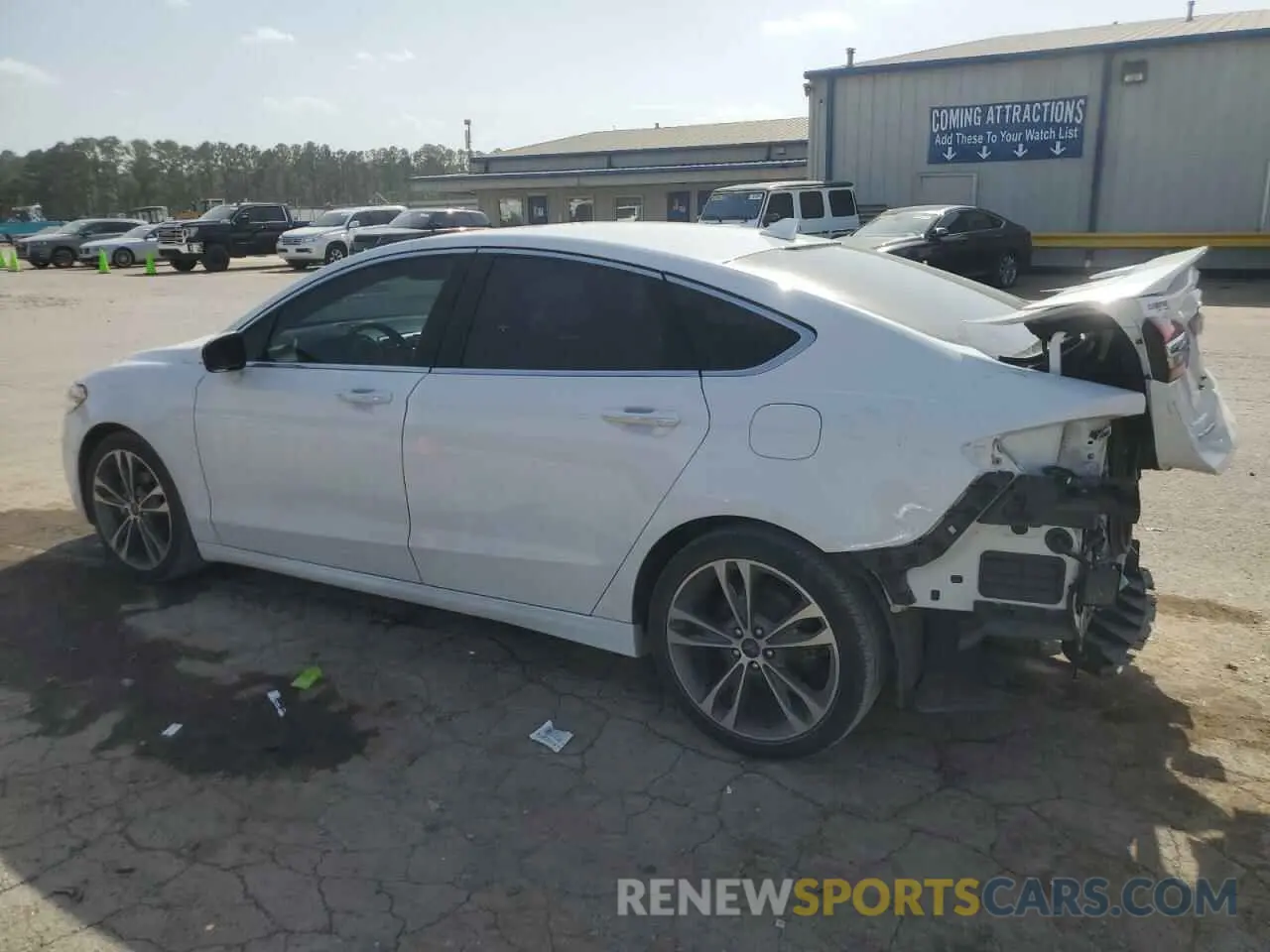 2 fotografías del automóvil dañado 3FA6P0K96LR199681 FORD FUSION 2020
