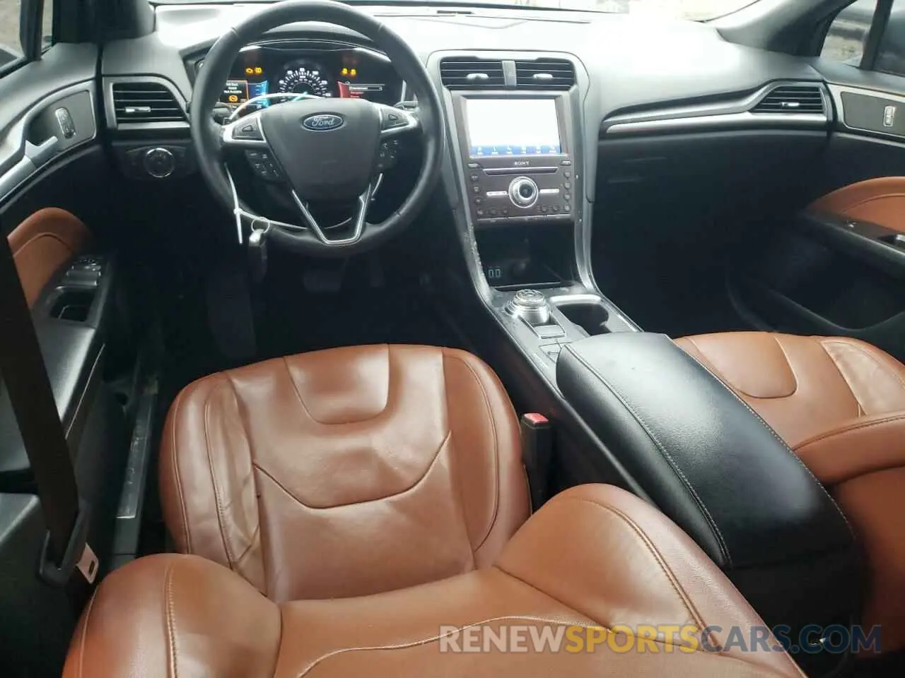 8 fotografías del automóvil dañado 3FA6P0K98LR175611 FORD FUSION 2020
