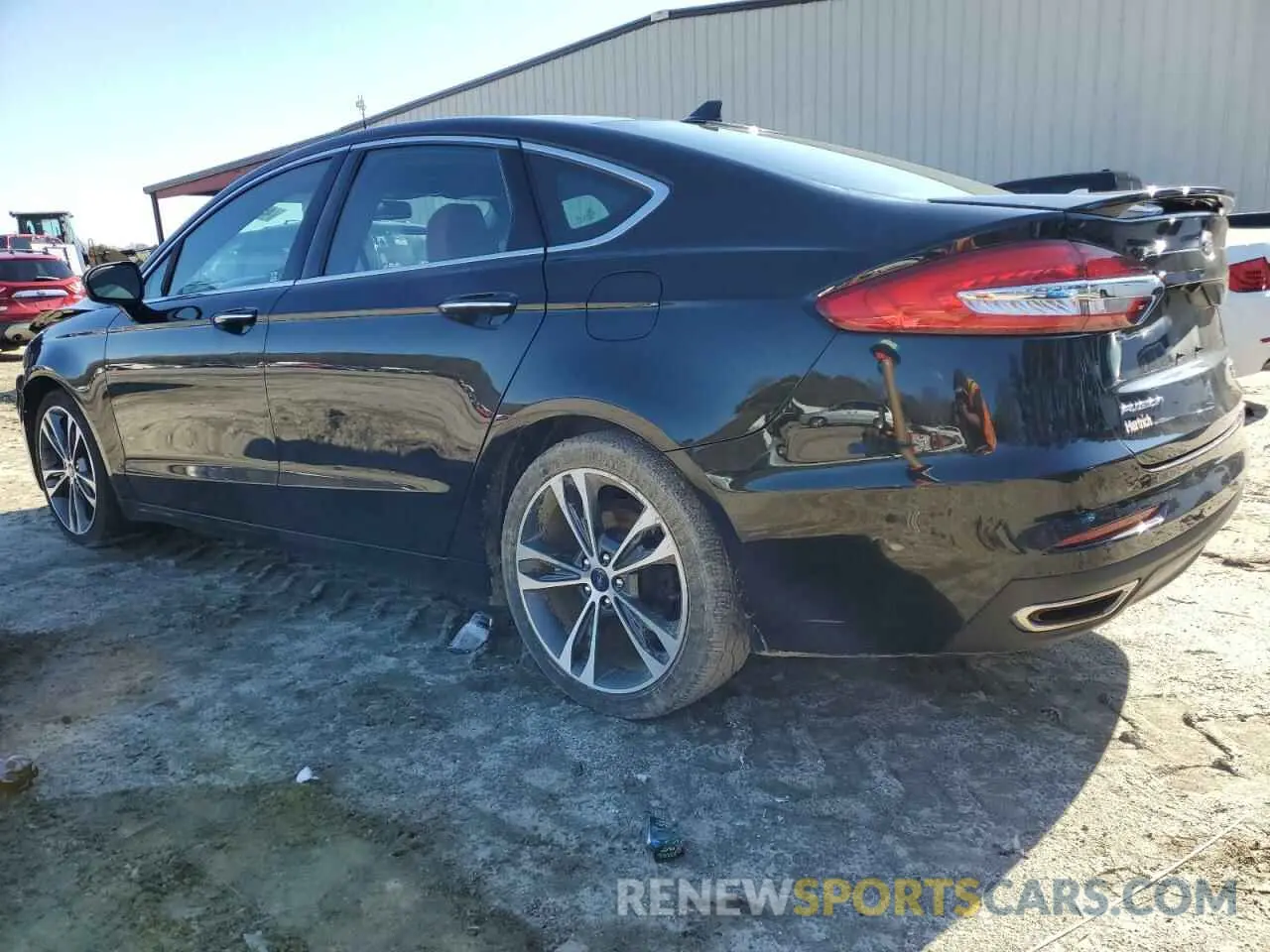 2 fotografías del automóvil dañado 3FA6P0K99LR151592 FORD FUSION 2020