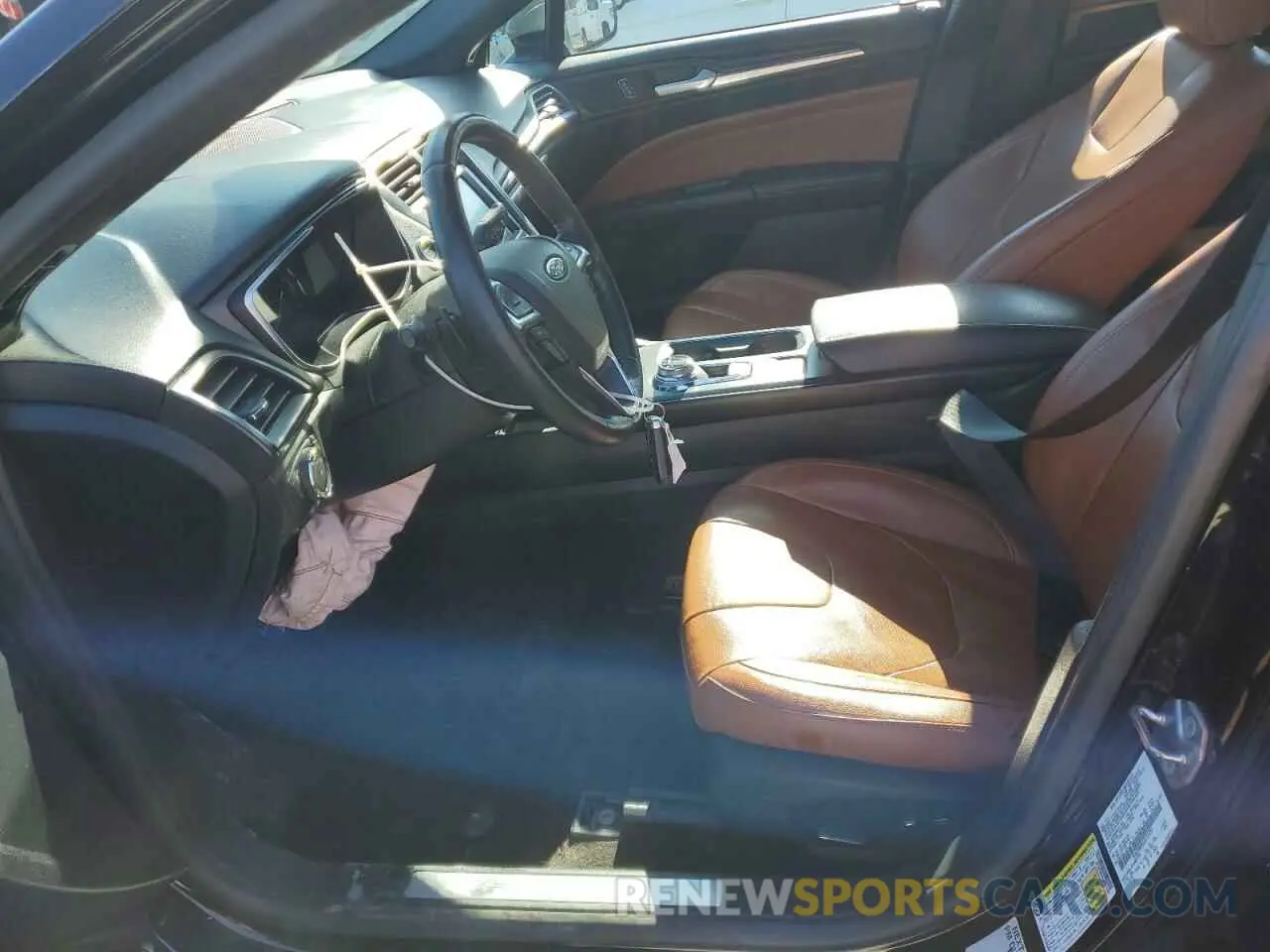 7 fotografías del automóvil dañado 3FA6P0K99LR151592 FORD FUSION 2020