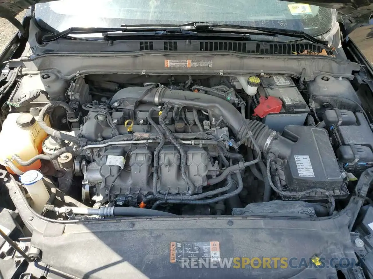 11 fotografías del automóvil dañado 3FA6P0K99LR174256 FORD FUSION 2020