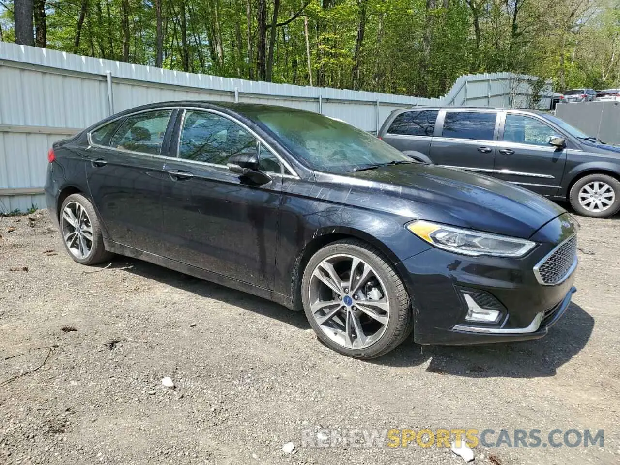 4 fotografías del automóvil dañado 3FA6P0K99LR174256 FORD FUSION 2020