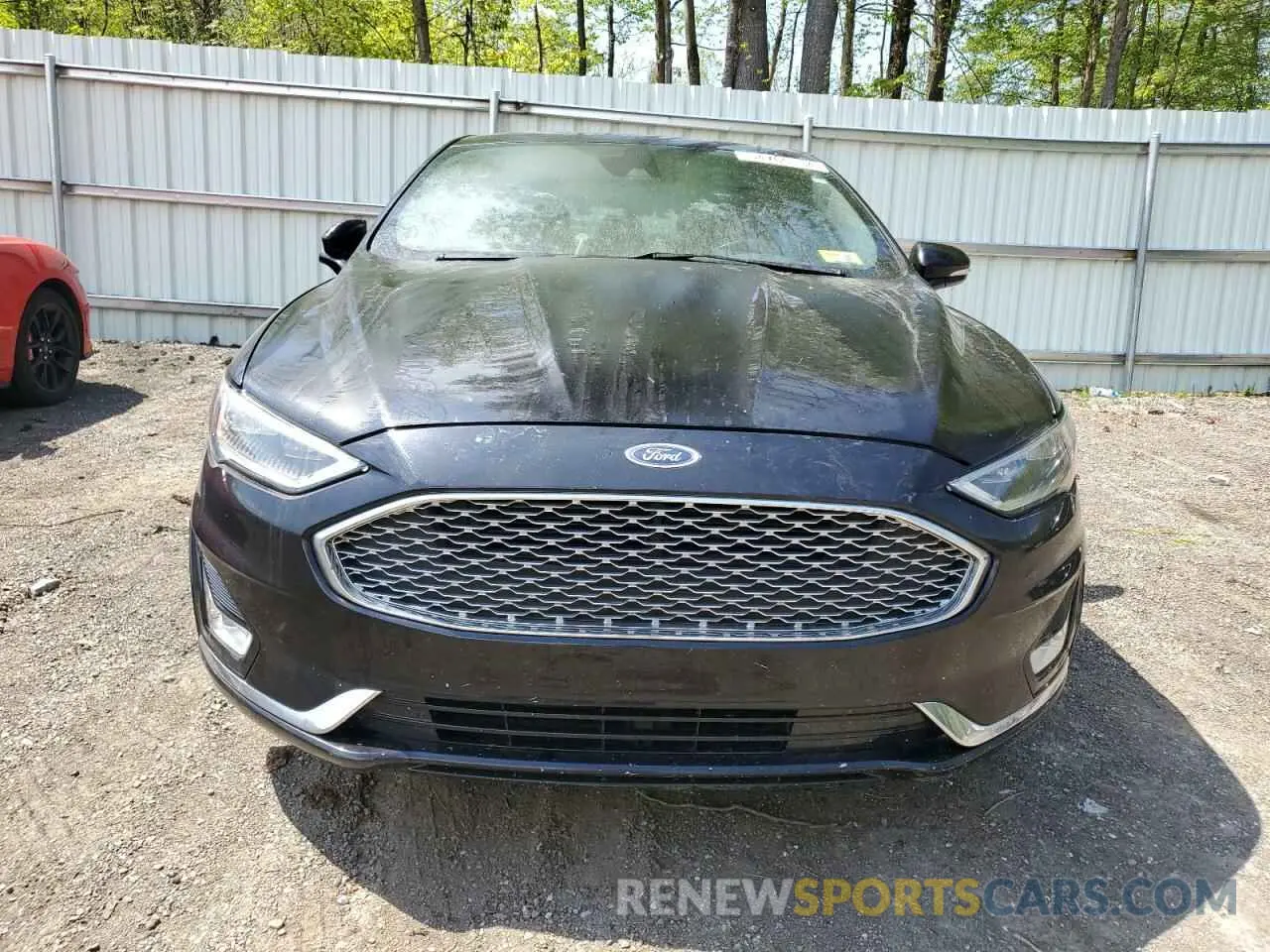 5 fotografías del automóvil dañado 3FA6P0K99LR174256 FORD FUSION 2020