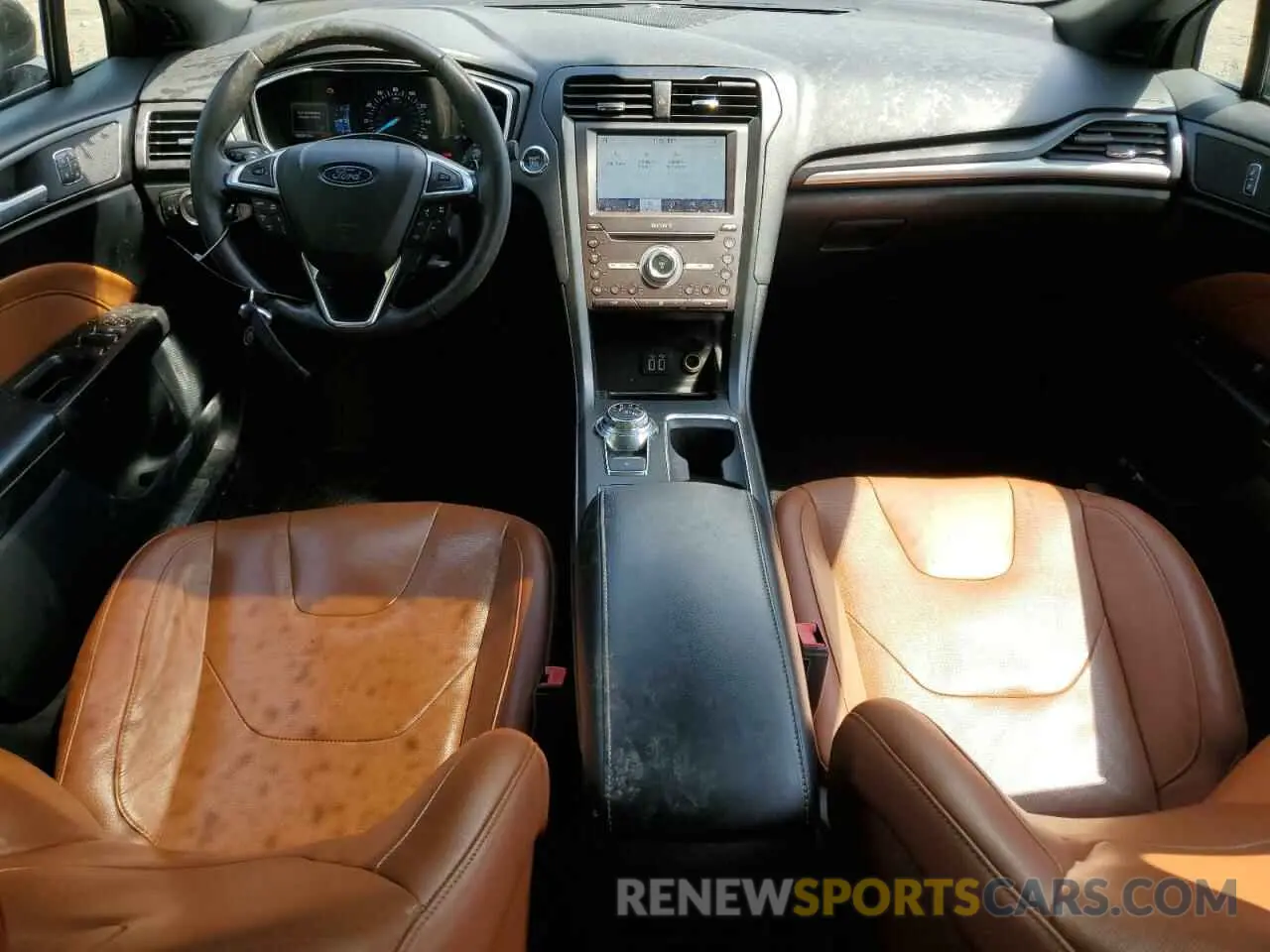 8 fotografías del automóvil dañado 3FA6P0K99LR174256 FORD FUSION 2020
