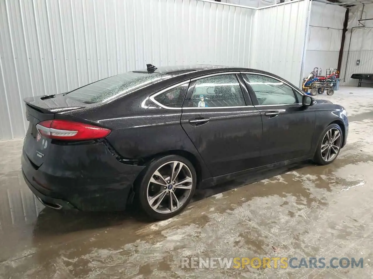 3 fotografías del automóvil dañado 3FA6P0K9XLR192247 FORD FUSION 2020