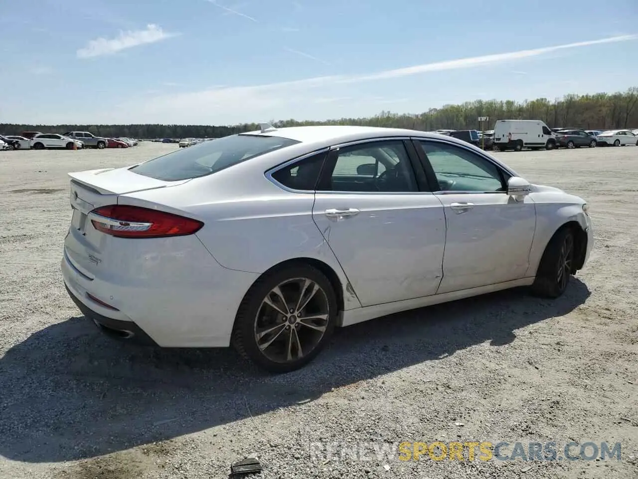 3 fotografías del automóvil dañado 3FA6P0K9XLR204414 FORD FUSION 2020