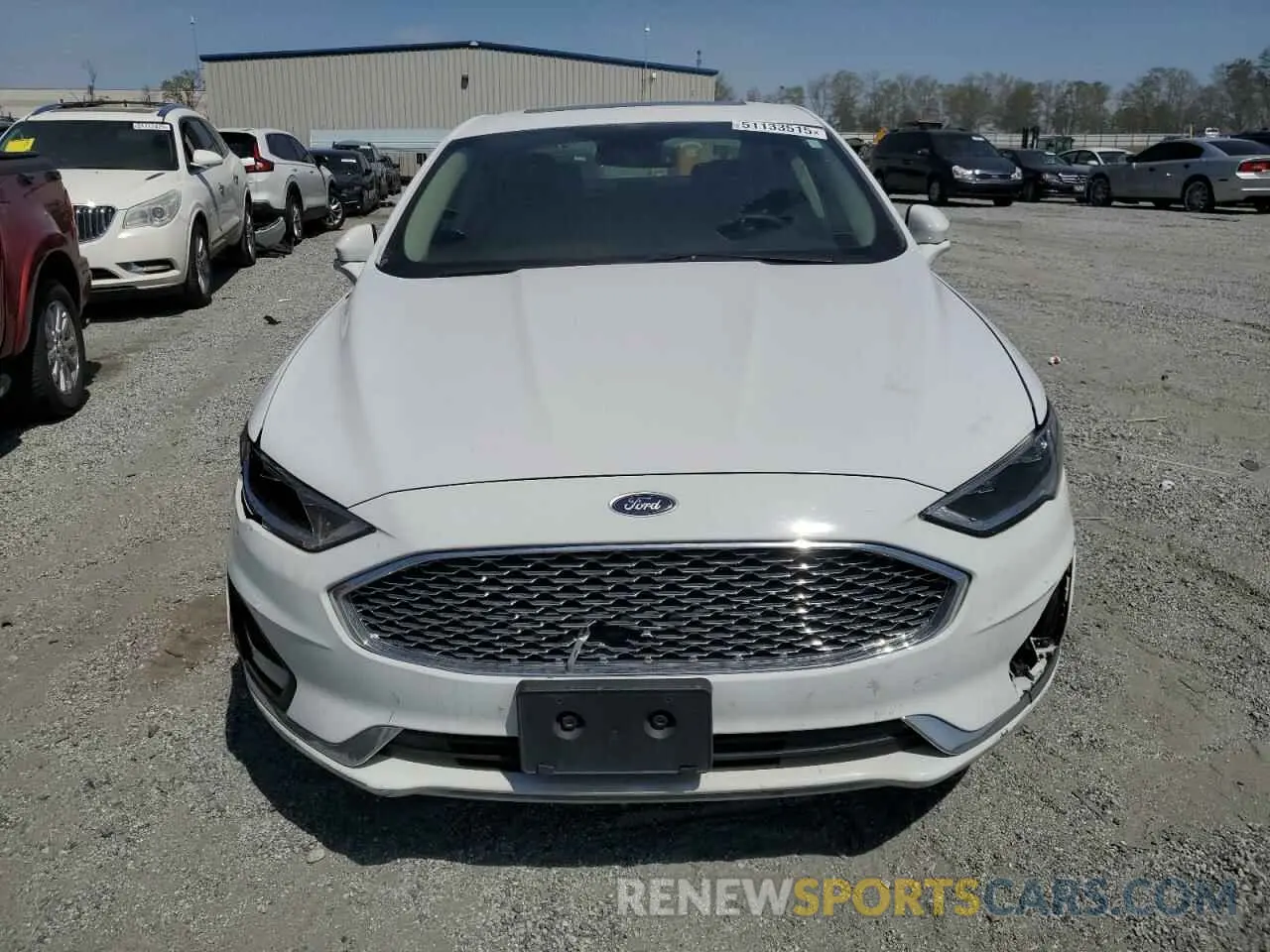 5 fotografías del automóvil dañado 3FA6P0K9XLR204414 FORD FUSION 2020