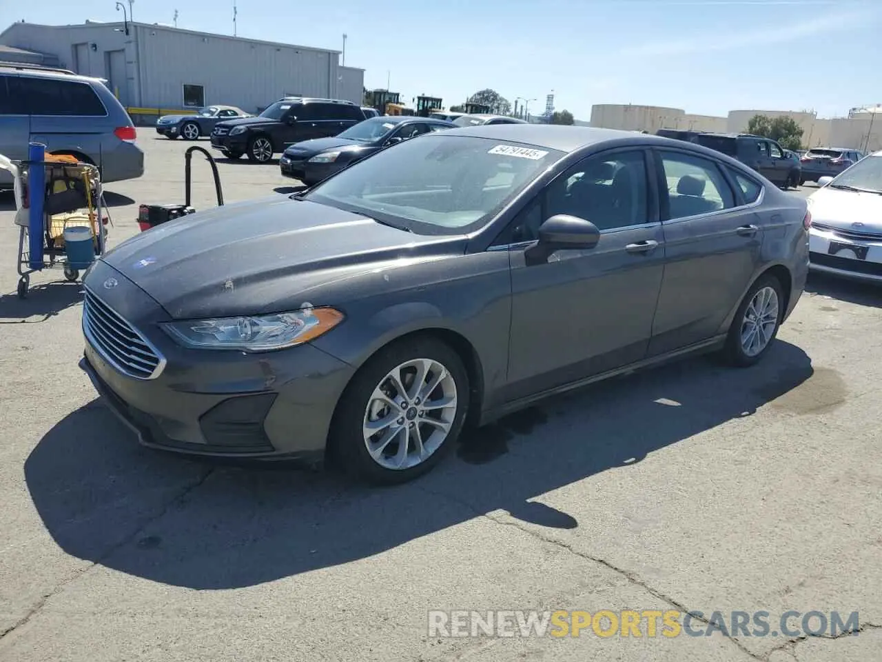 1 fotografías del automóvil dañado 3FA6P0LU0LR190090 FORD FUSION 2020