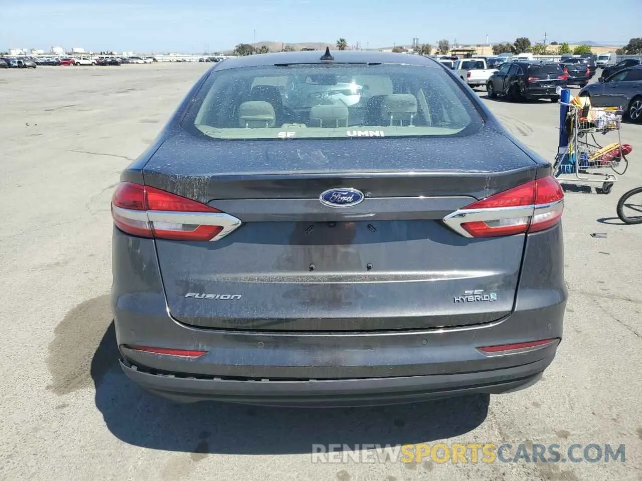 6 fotografías del automóvil dañado 3FA6P0LU0LR190090 FORD FUSION 2020