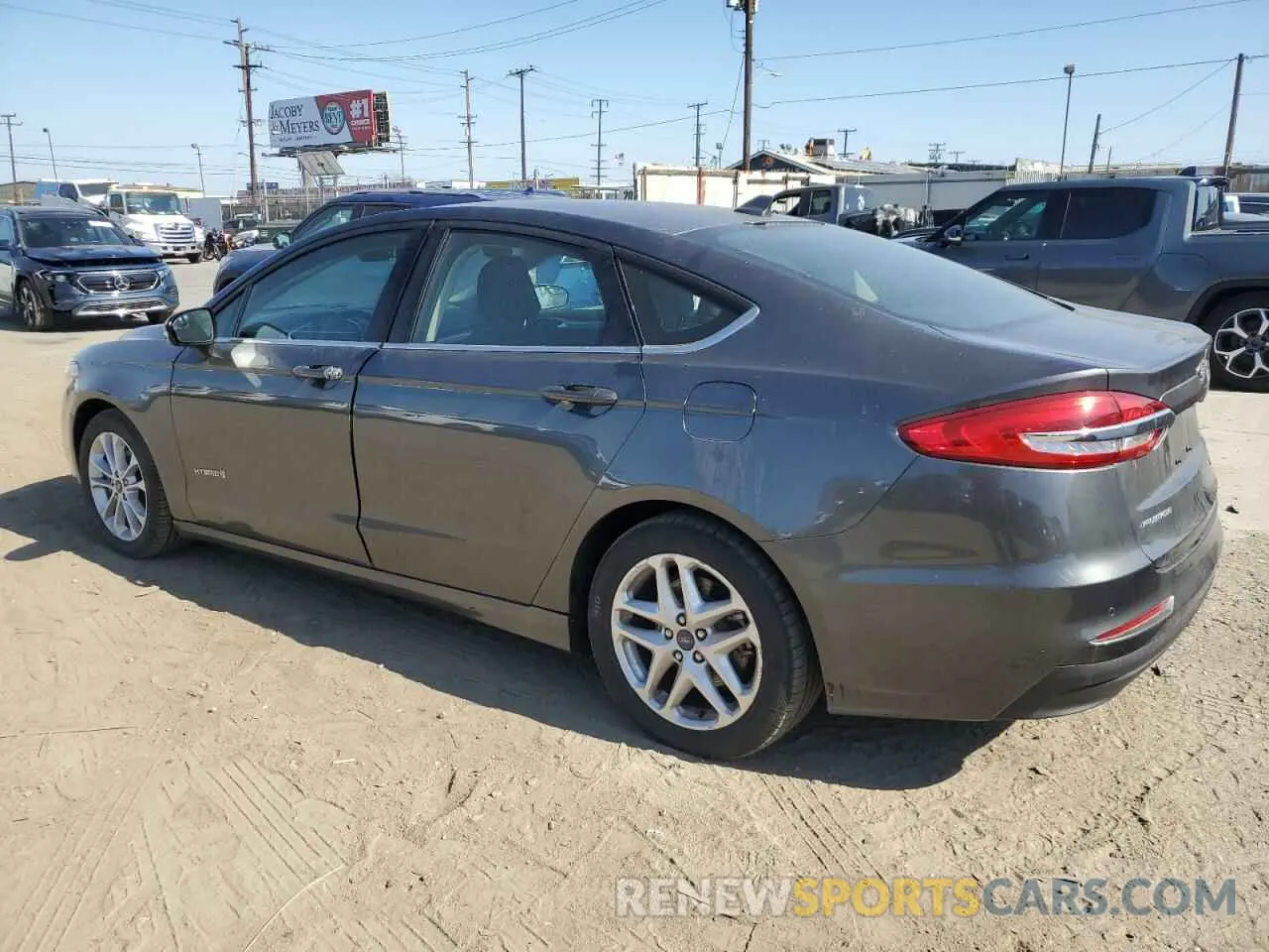 2 fotografías del automóvil dañado 3FA6P0LU0LR258405 FORD FUSION 2020