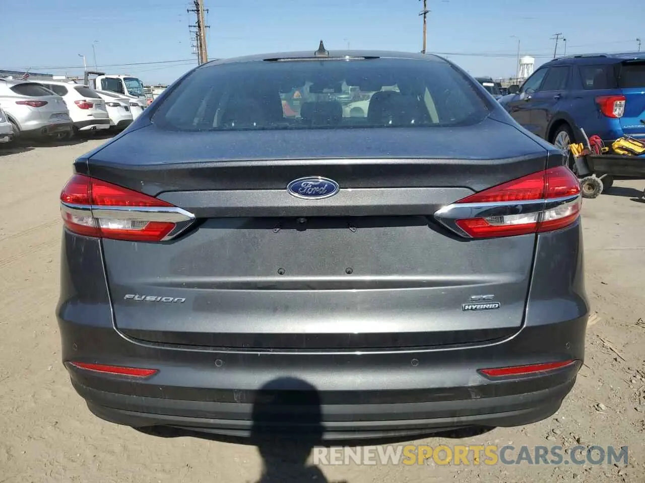 6 fotografías del automóvil dañado 3FA6P0LU0LR258405 FORD FUSION 2020