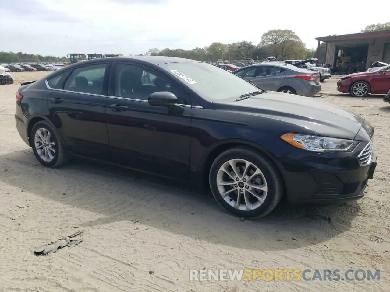 4 fotografías del automóvil dañado 3FA6P0LU2LR185392 FORD FUSION 2020