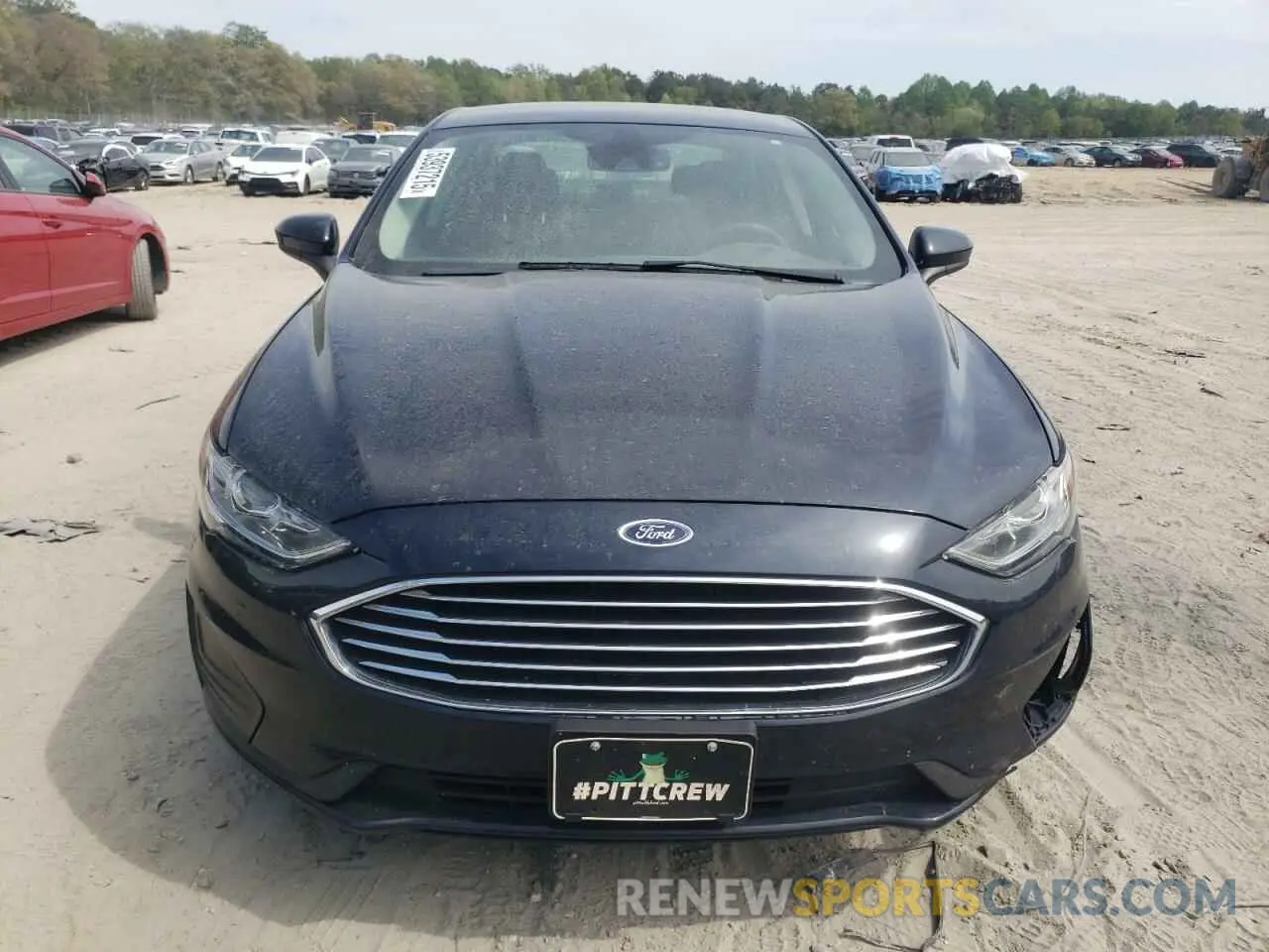 5 fotografías del automóvil dañado 3FA6P0LU2LR185392 FORD FUSION 2020