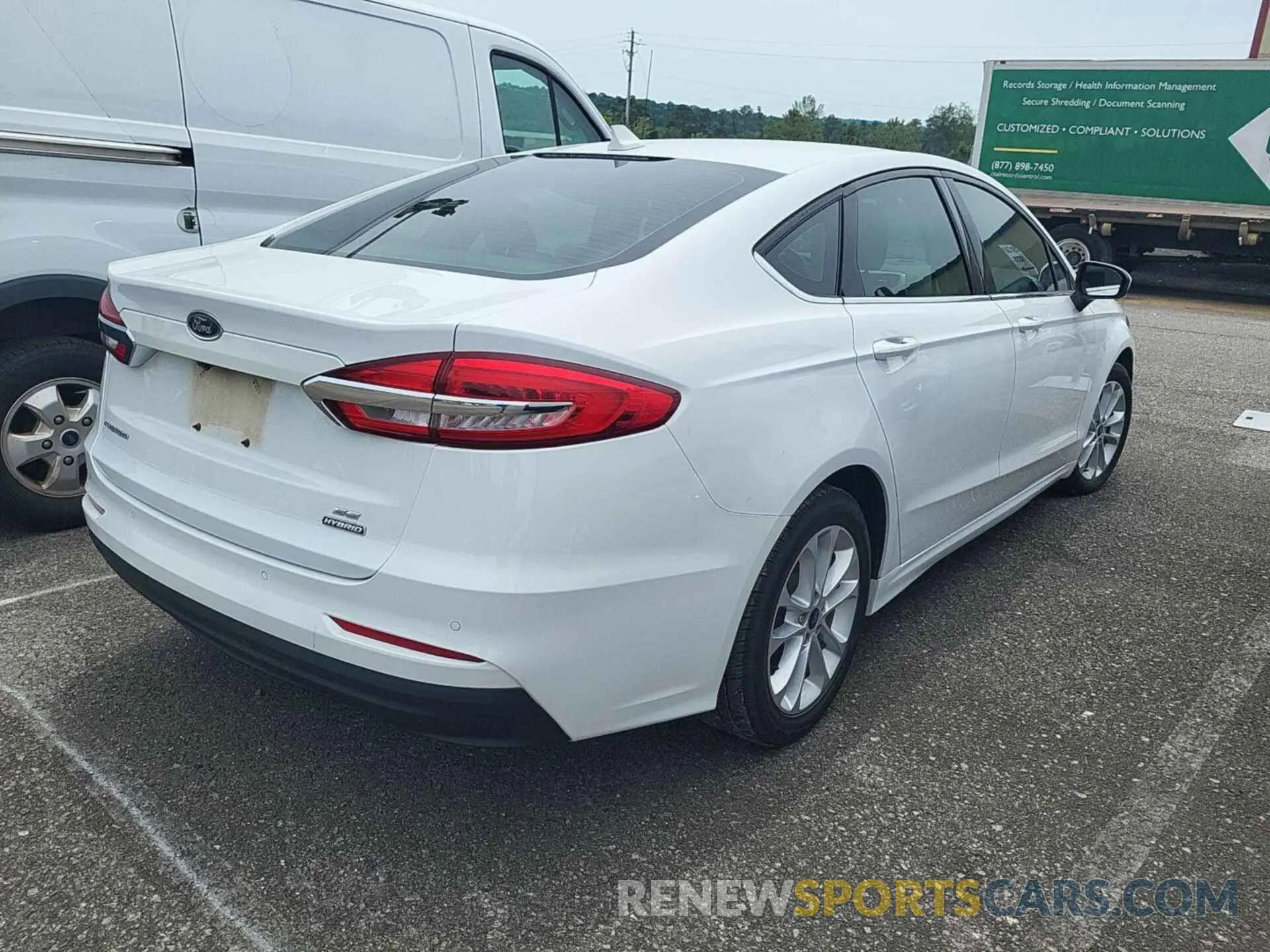27 fotografías del automóvil dañado 3FA6P0LU3LR173414 FORD FUSION 2020