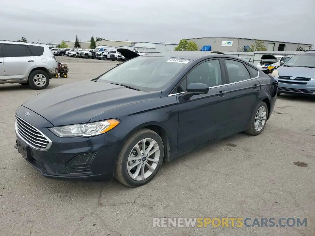 1 fotografías del automóvil dañado 3FA6P0LU3LR189922 FORD FUSION 2020