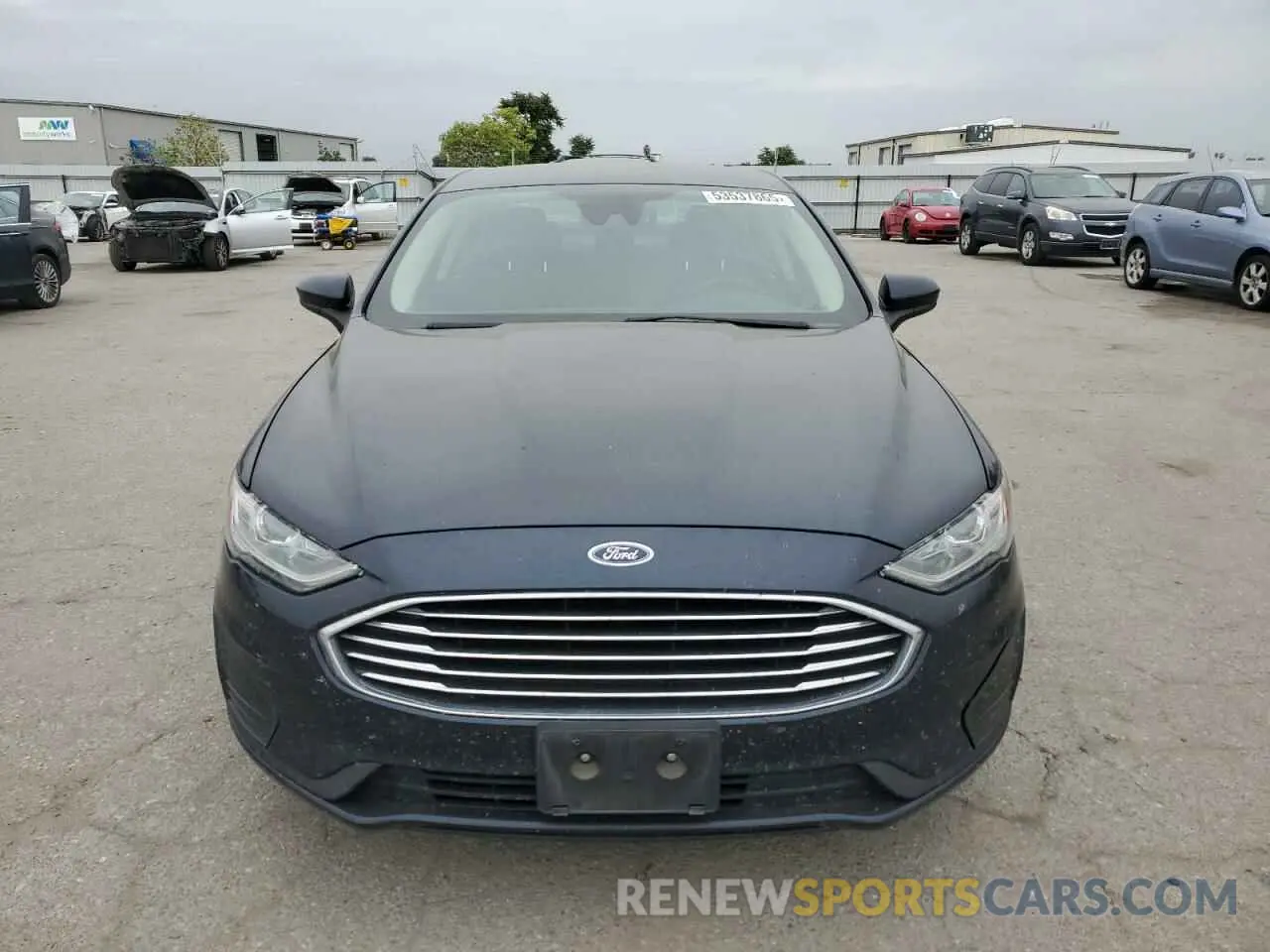 5 fotografías del automóvil dañado 3FA6P0LU3LR189922 FORD FUSION 2020