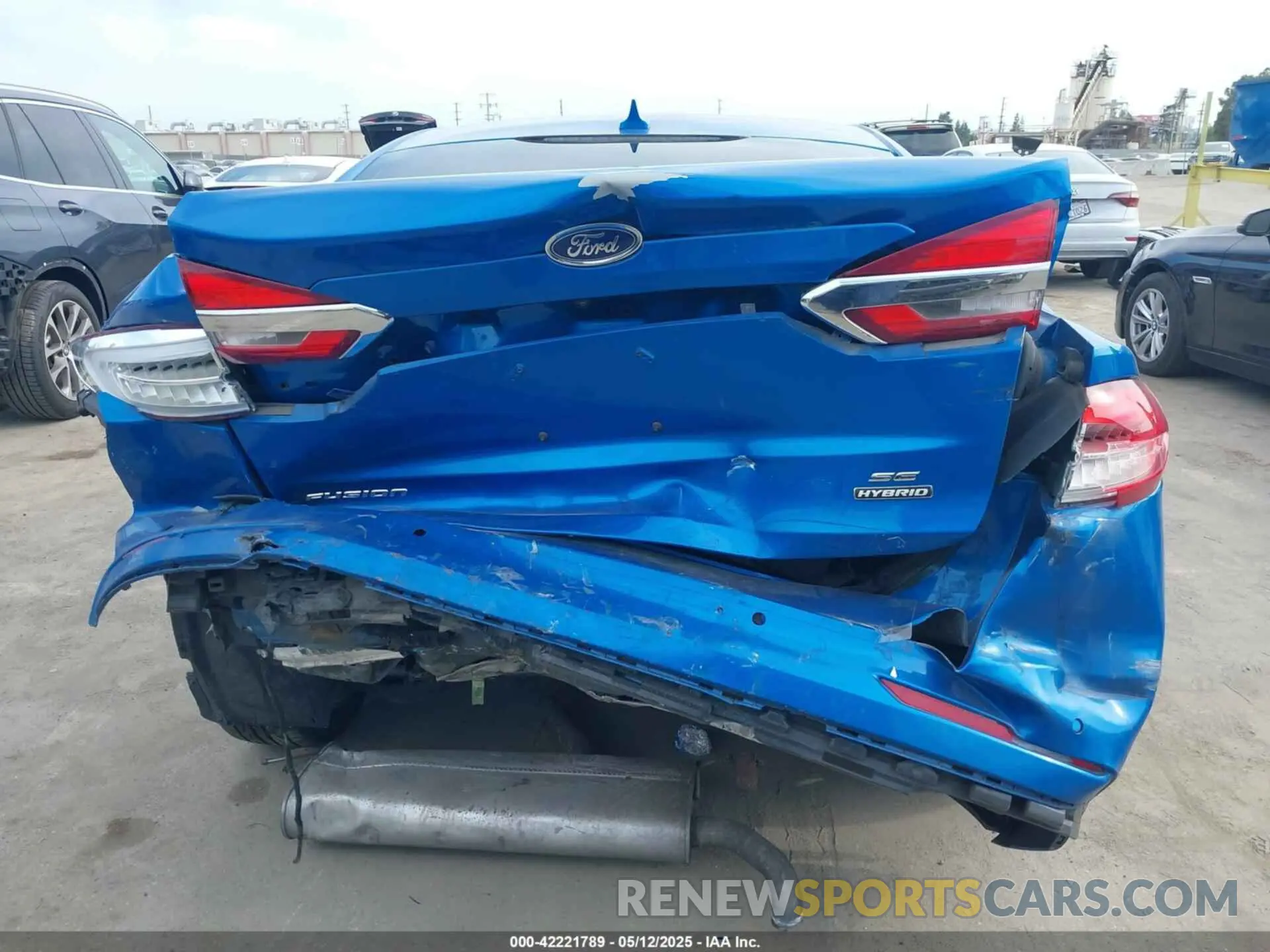 16 fotografías del automóvil dañado 3FA6P0LU3LR233370 FORD FUSION 2020