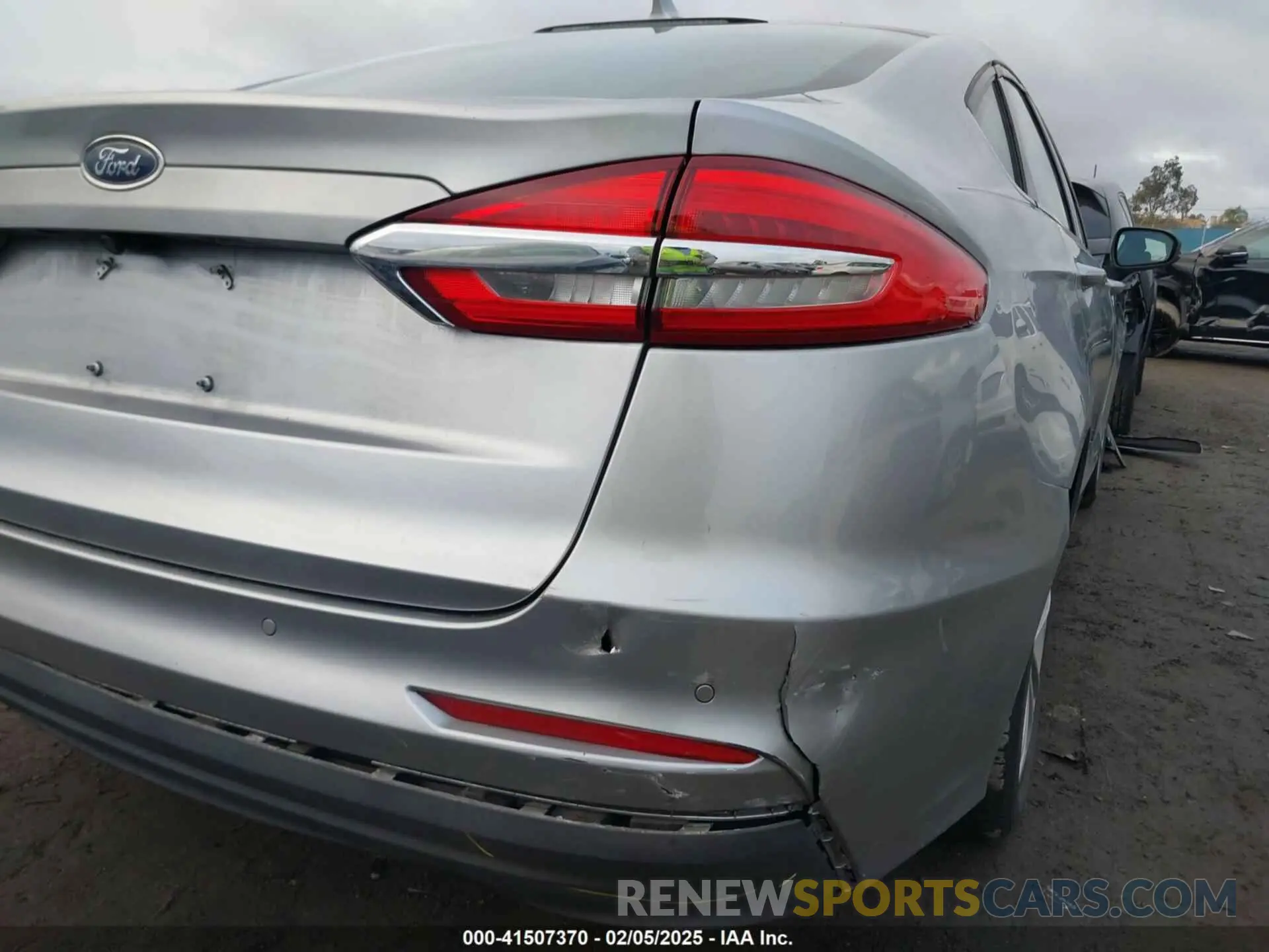 6 fotografías del automóvil dañado 3FA6P0LU4LR254714 FORD FUSION 2020