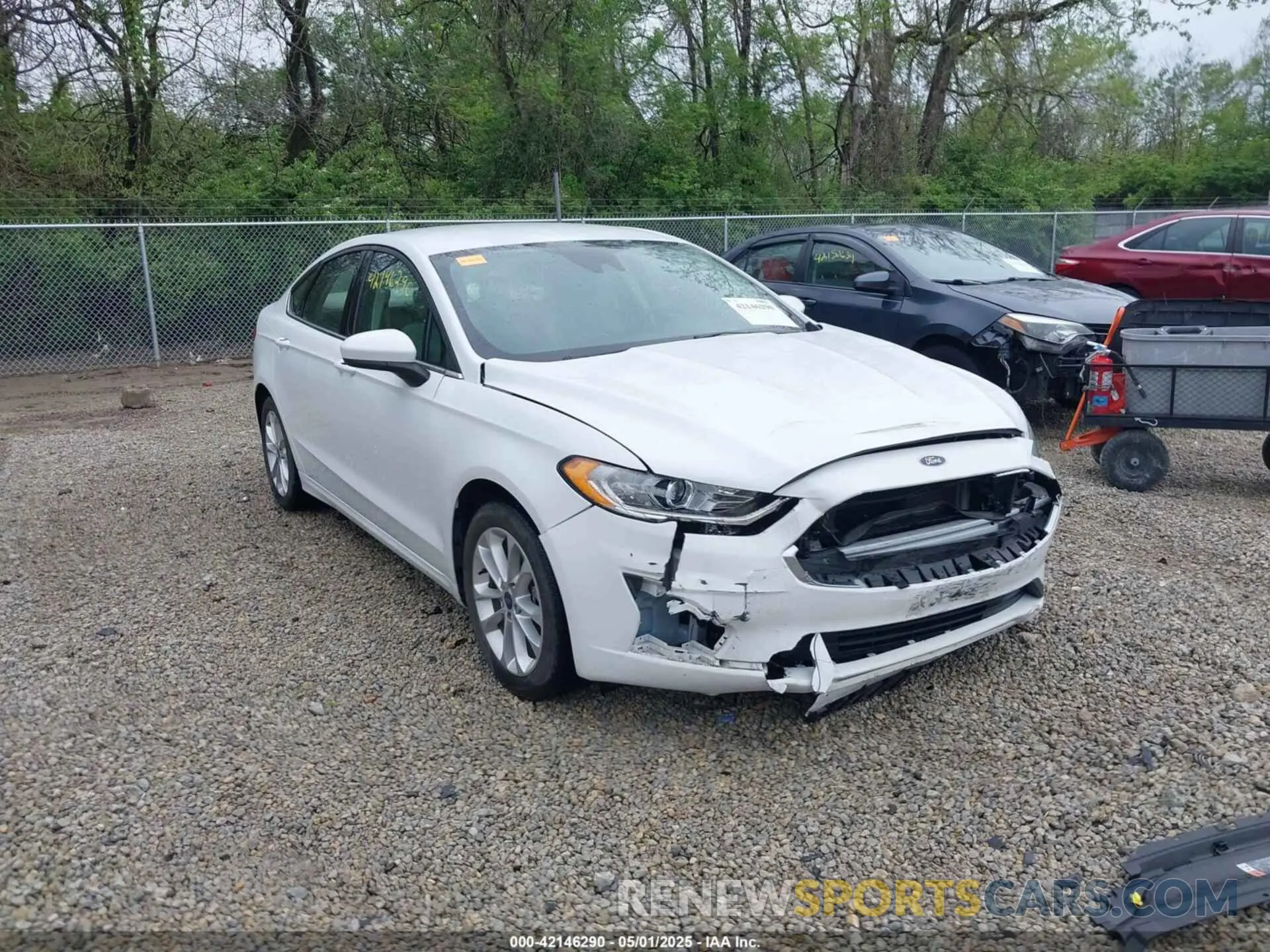 1 fotografías del automóvil dañado 3FA6P0LU5LR151074 FORD FUSION 2020