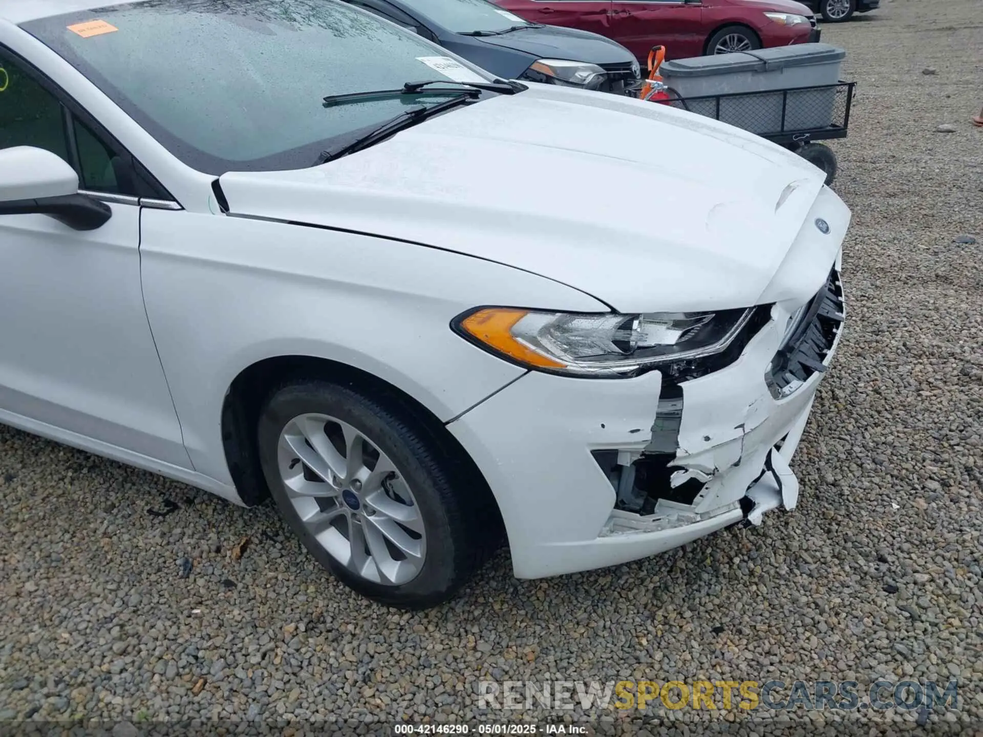 19 fotografías del automóvil dañado 3FA6P0LU5LR151074 FORD FUSION 2020