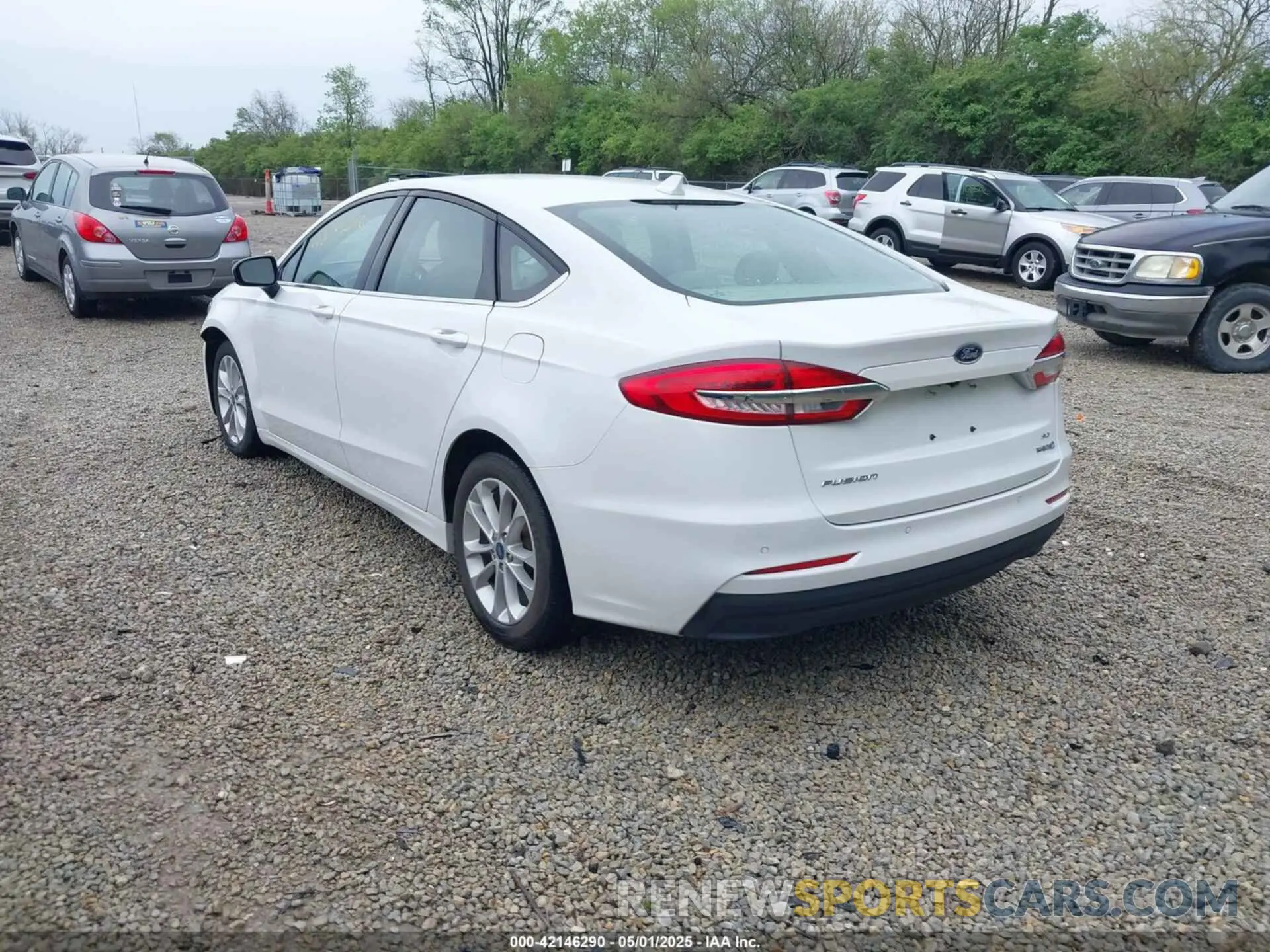 3 fotografías del automóvil dañado 3FA6P0LU5LR151074 FORD FUSION 2020