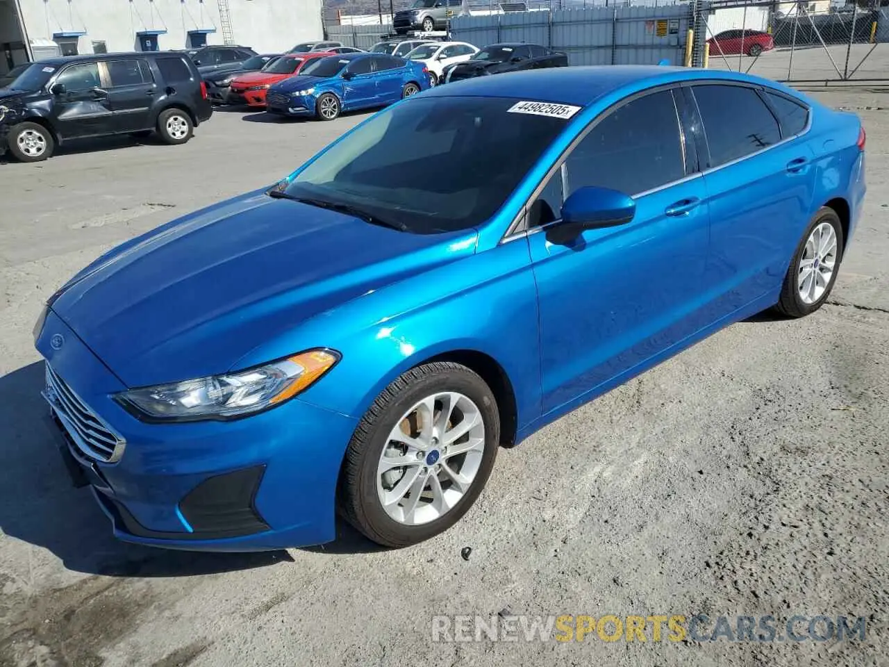1 fotografías del automóvil dañado 3FA6P0LU5LR266421 FORD FUSION 2020