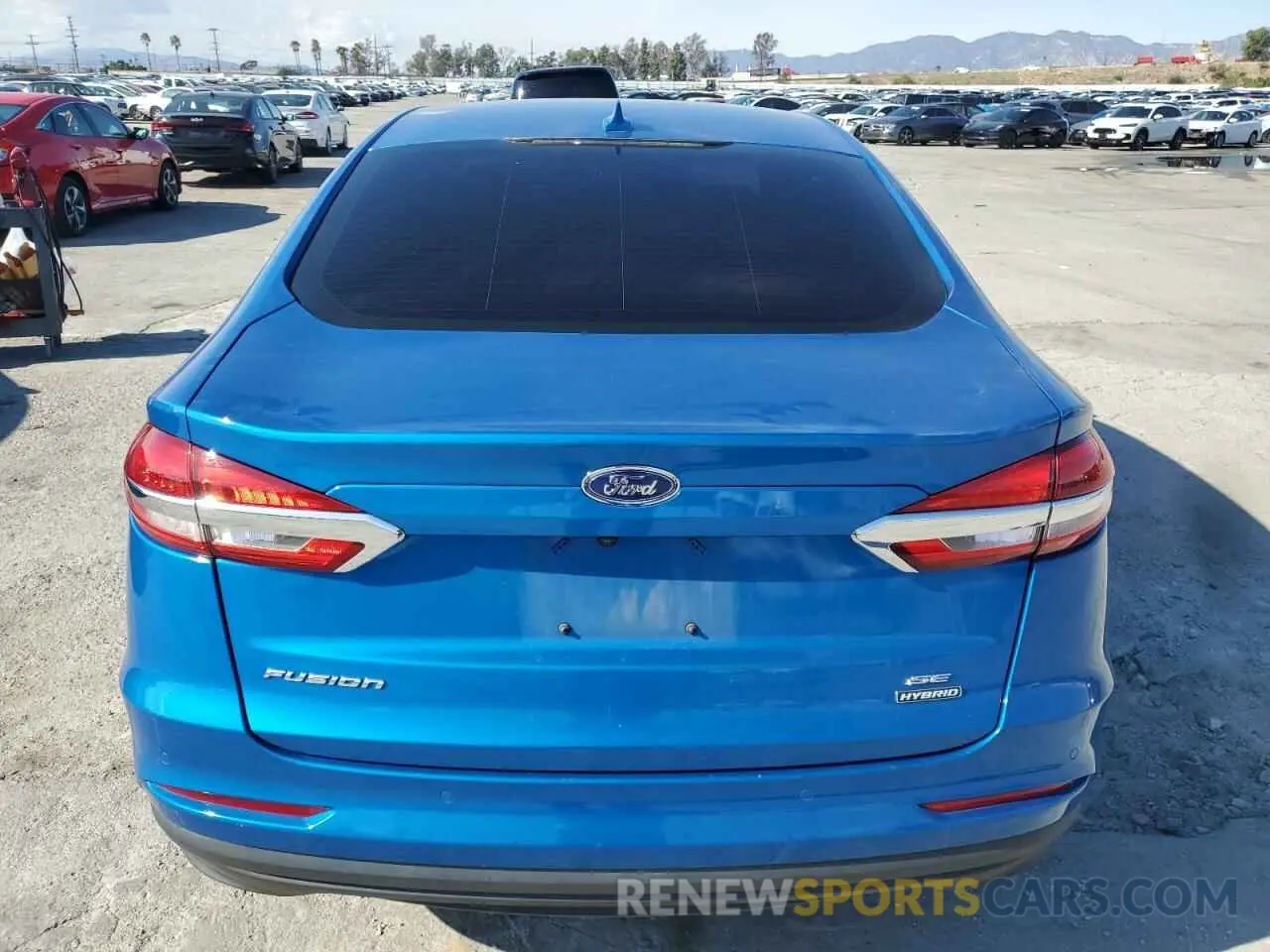 6 fotografías del automóvil dañado 3FA6P0LU5LR266421 FORD FUSION 2020