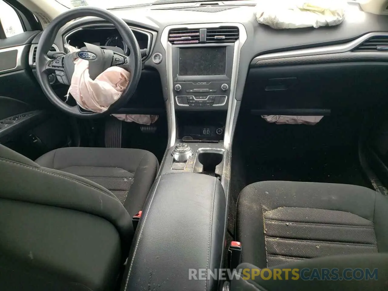 8 fotografías del automóvil dañado 3FA6P0LU6LR104281 FORD FUSION 2020