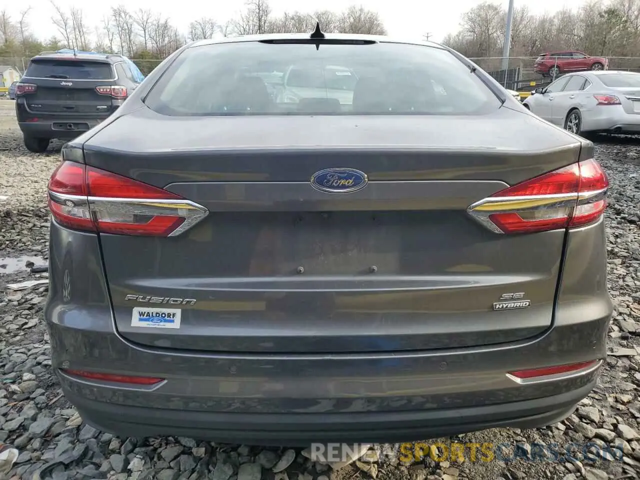 6 fotografías del automóvil dañado 3FA6P0LU7LR104788 FORD FUSION 2020