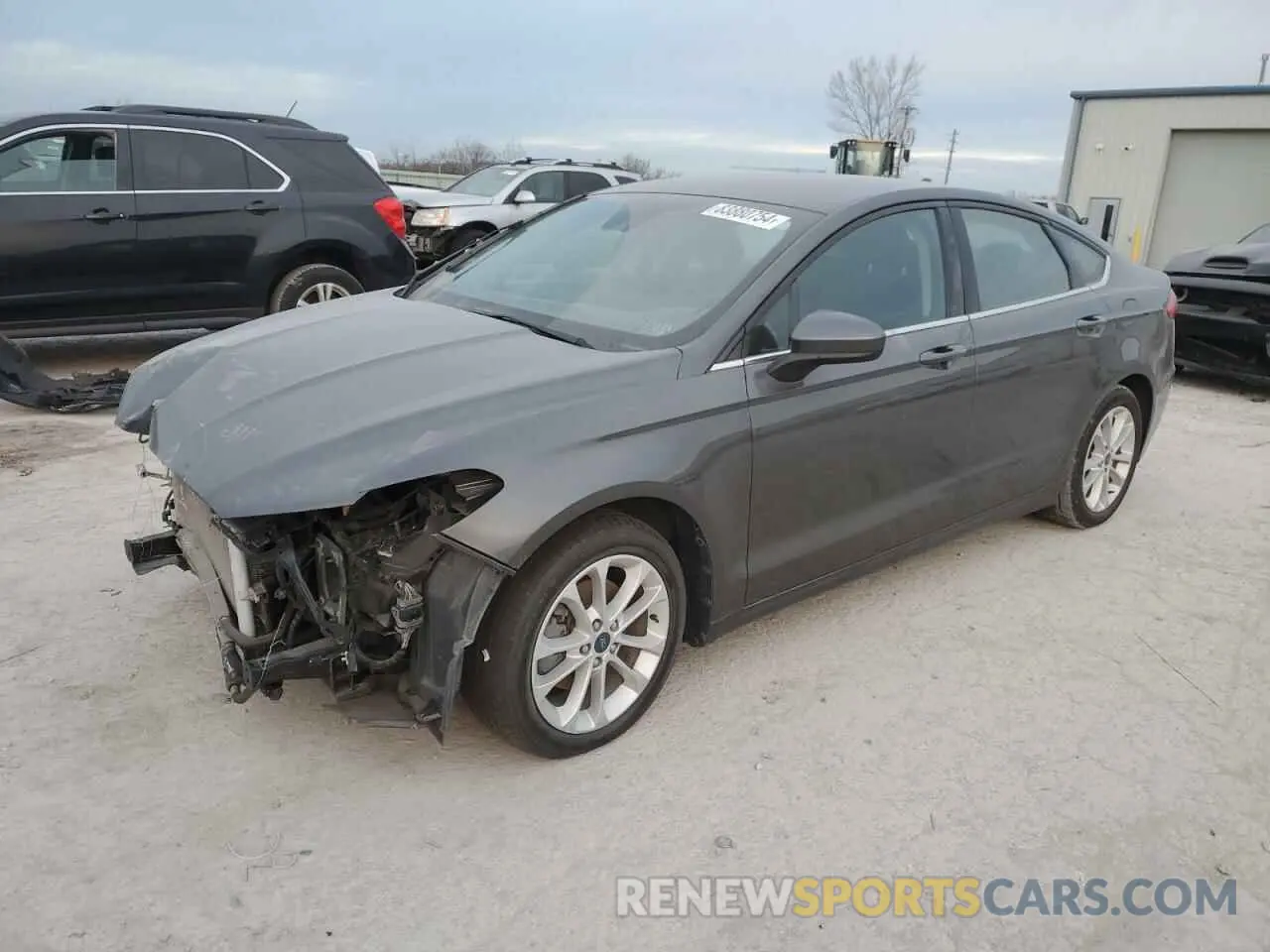 1 fotografías del automóvil dañado 3FA6P0LU7LR219519 FORD FUSION 2020
