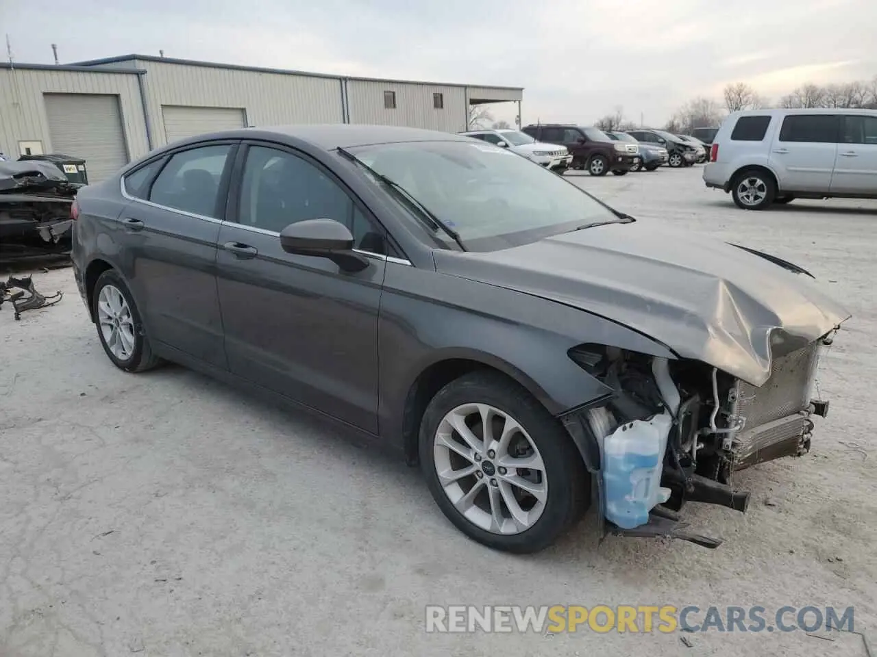 4 fotografías del automóvil dañado 3FA6P0LU7LR219519 FORD FUSION 2020
