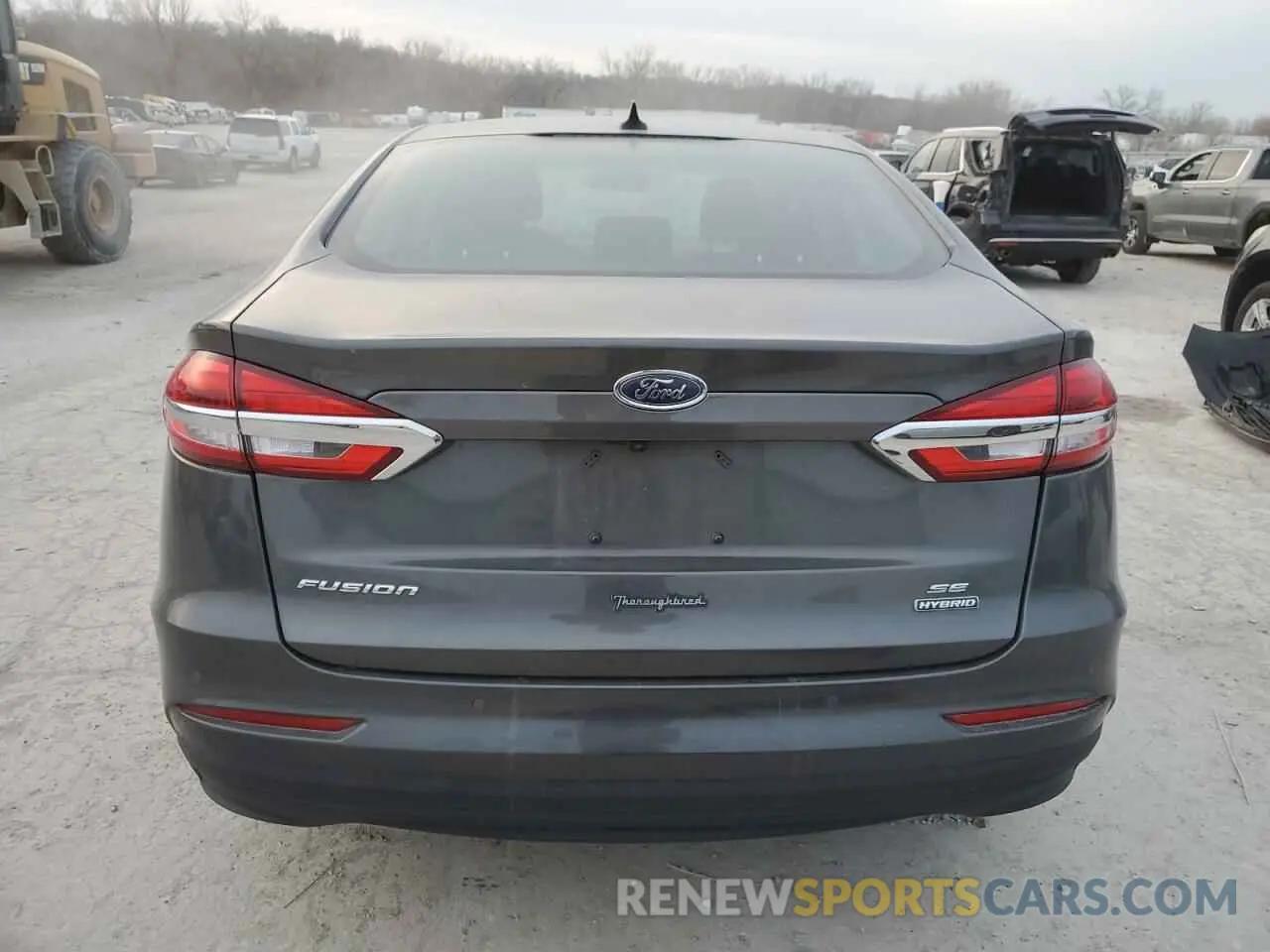 6 fotografías del automóvil dañado 3FA6P0LU7LR219519 FORD FUSION 2020