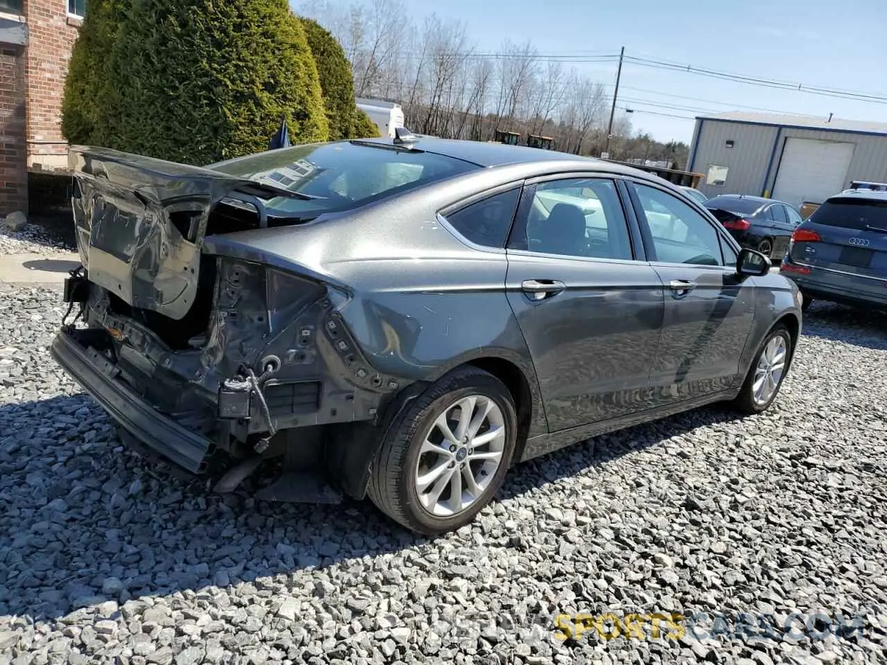 3 fotografías del automóvil dañado 3FA6P0LU8LR127609 FORD FUSION 2020