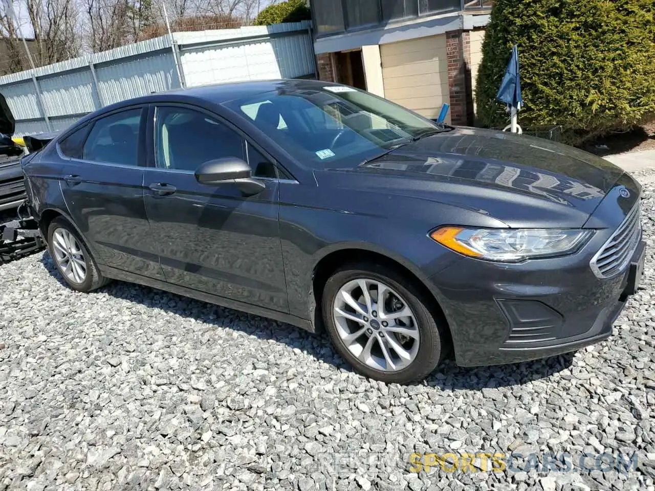 4 fotografías del automóvil dañado 3FA6P0LU8LR127609 FORD FUSION 2020