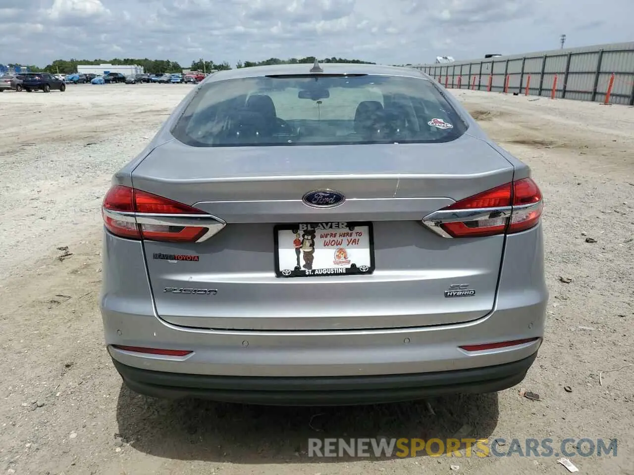 6 fotografías del automóvil dañado 3FA6P0LU8LR142692 FORD FUSION 2020