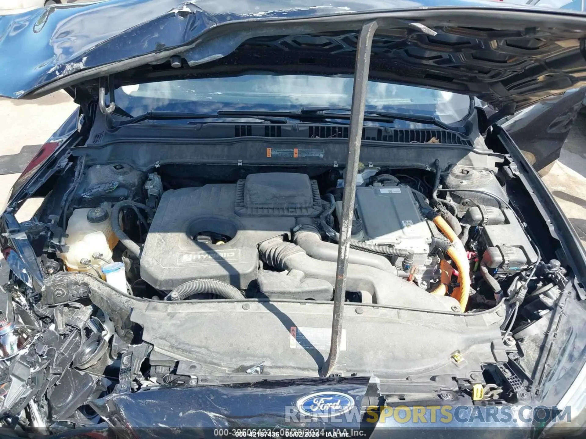 10 fotografías del automóvil dañado 3FA6P0LU9LR161722 FORD FUSION 2020