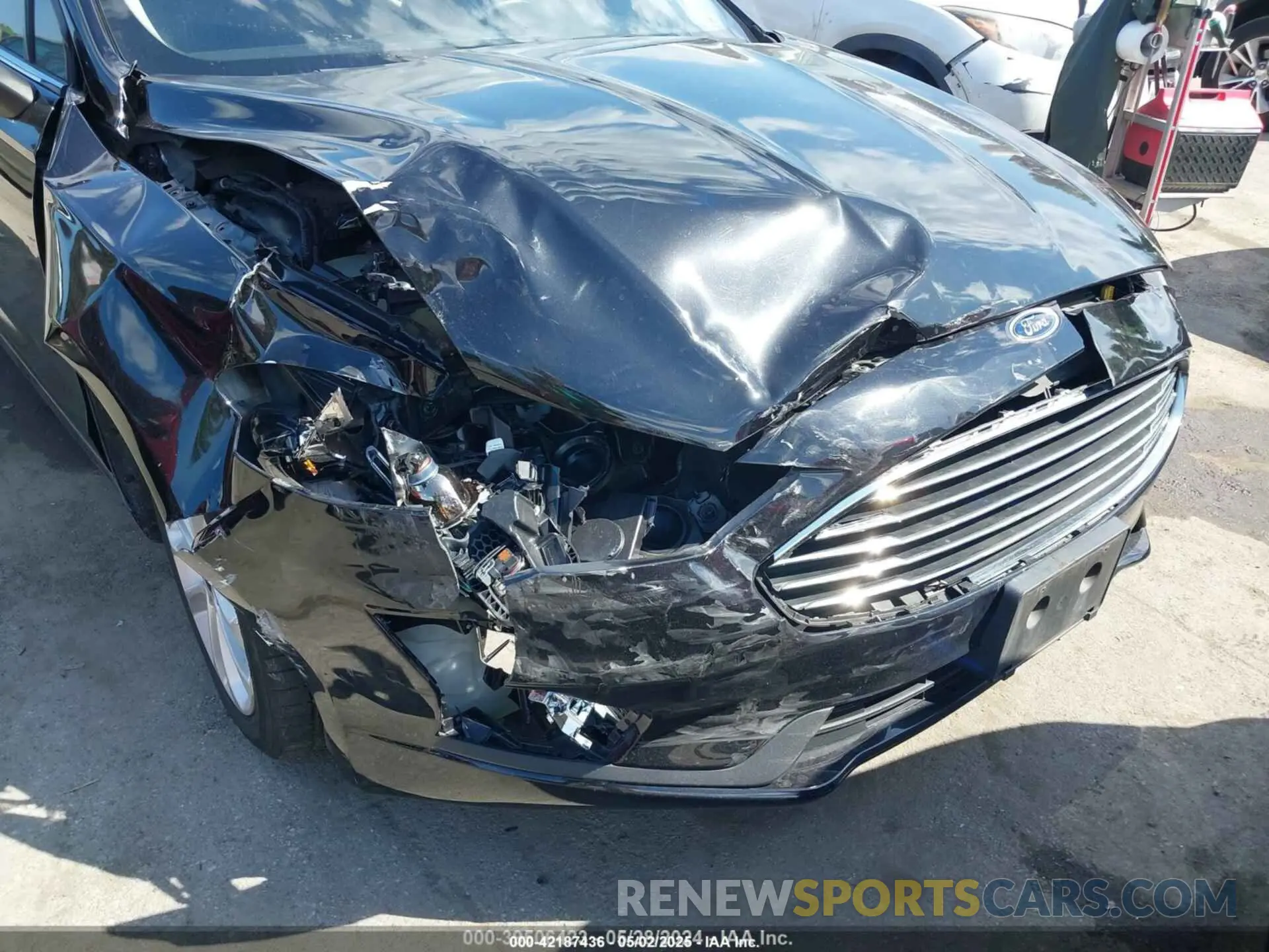 6 fotografías del automóvil dañado 3FA6P0LU9LR161722 FORD FUSION 2020