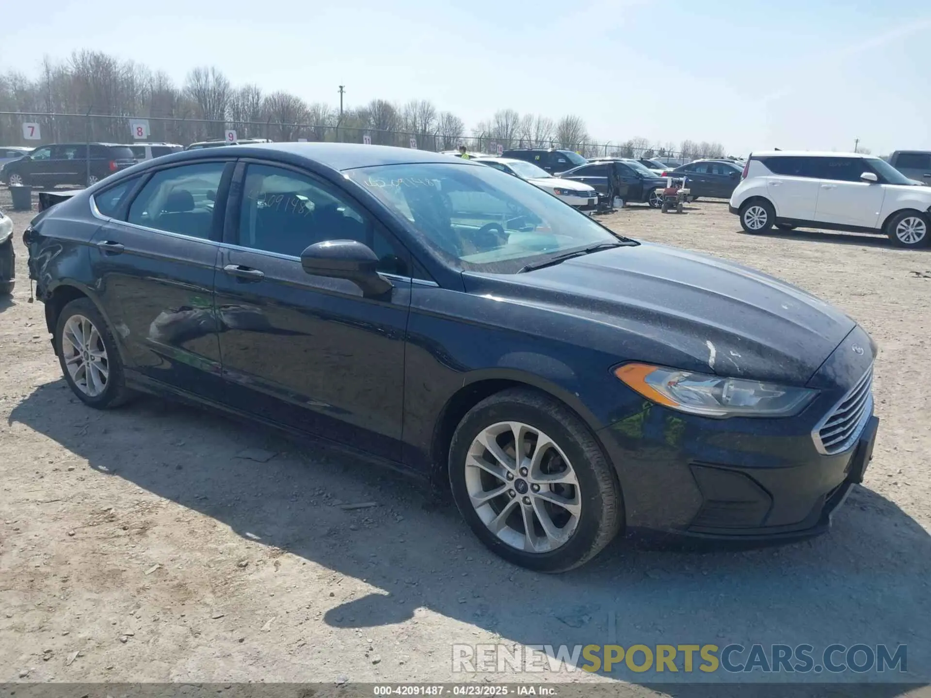 1 fotografías del automóvil dañado 3FA6P0LUXLR105191 FORD FUSION 2020