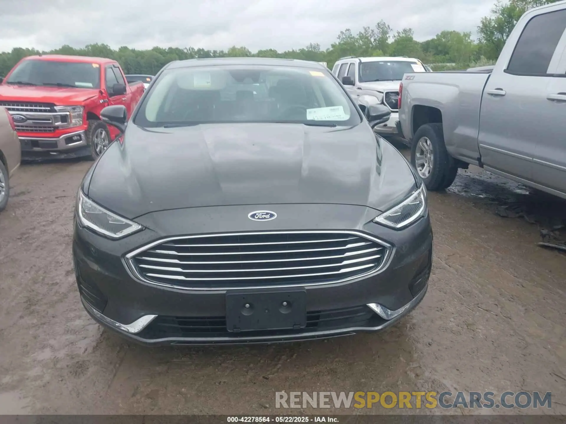 12 fotografías del automóvil dañado 3FA6P0MU0LR186037 FORD FUSION 2020