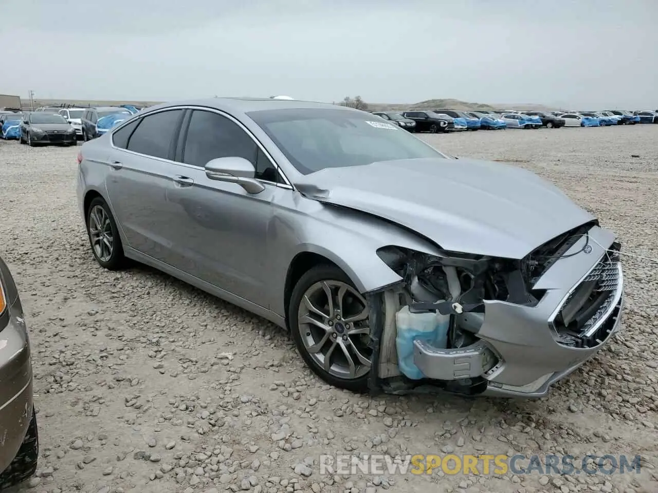 4 fotografías del automóvil dañado 3FA6P0RU3LR141506 FORD FUSION 2020