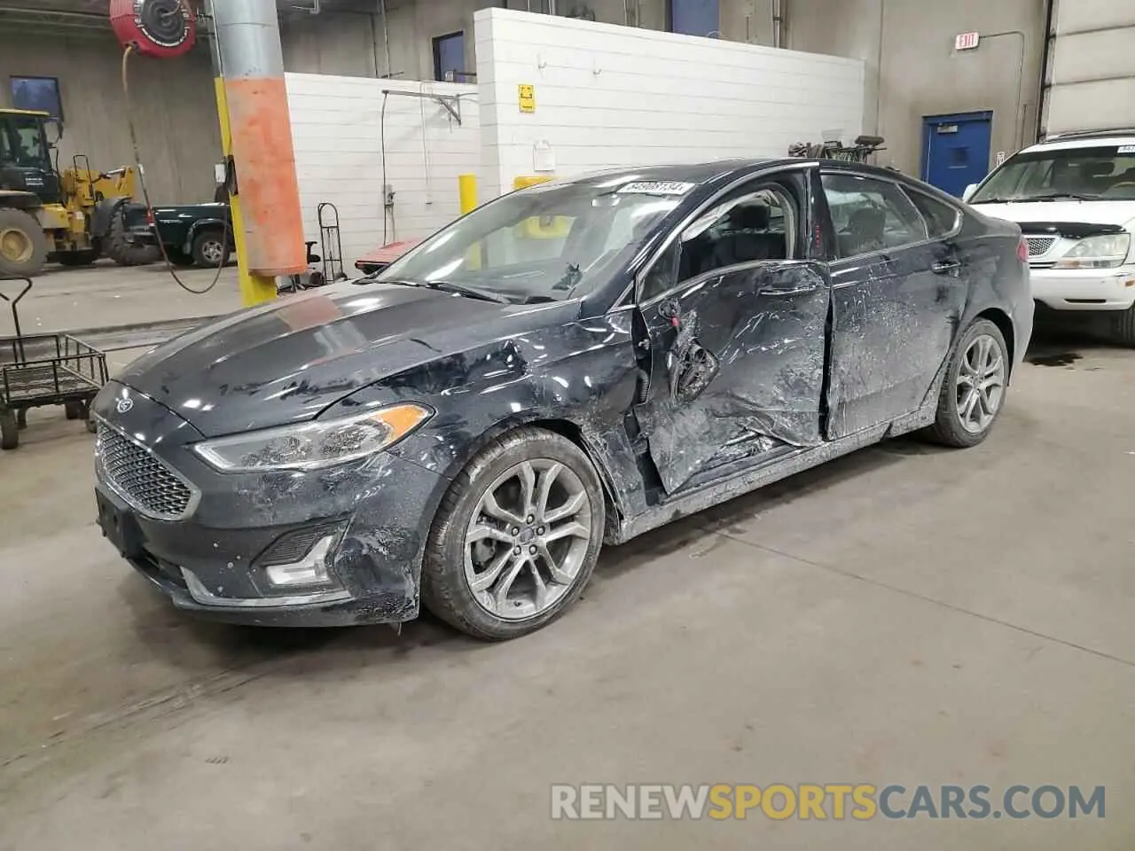 1 fotografías del automóvil dañado 3FA6P0RU3LR233957 FORD FUSION 2020