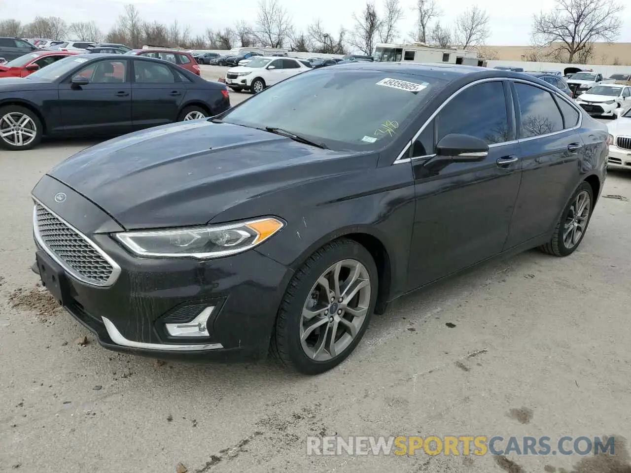 1 fotografías del automóvil dañado 3FA6P0RU4LR157147 FORD FUSION 2020