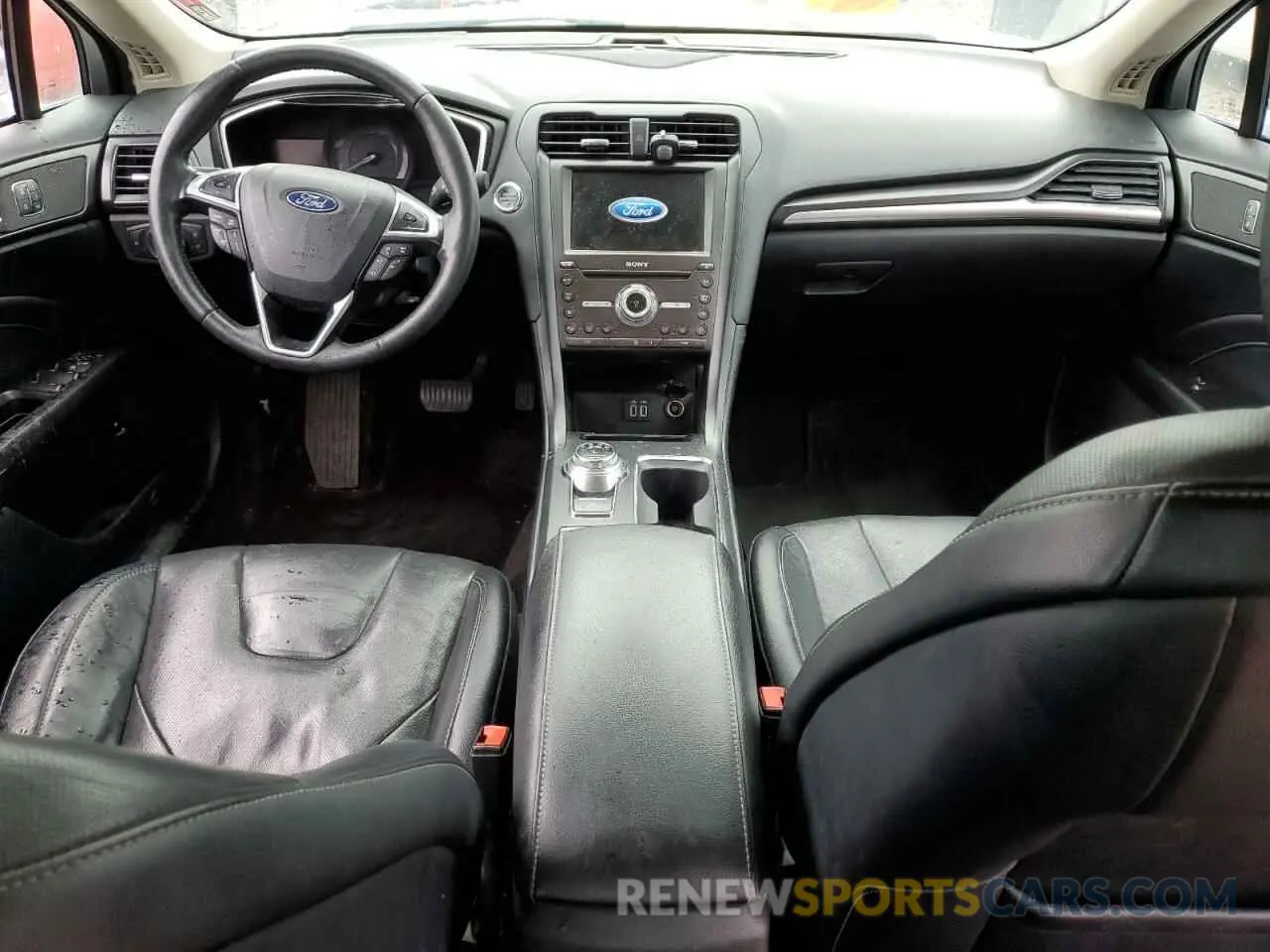 8 fotografías del automóvil dañado 3FA6P0RU5LR100360 FORD FUSION 2020