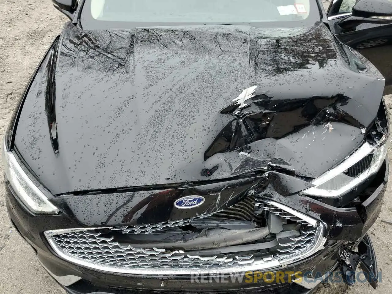 11 fotografías del automóvil dañado 3FA6P0RU5LR141328 FORD FUSION 2020