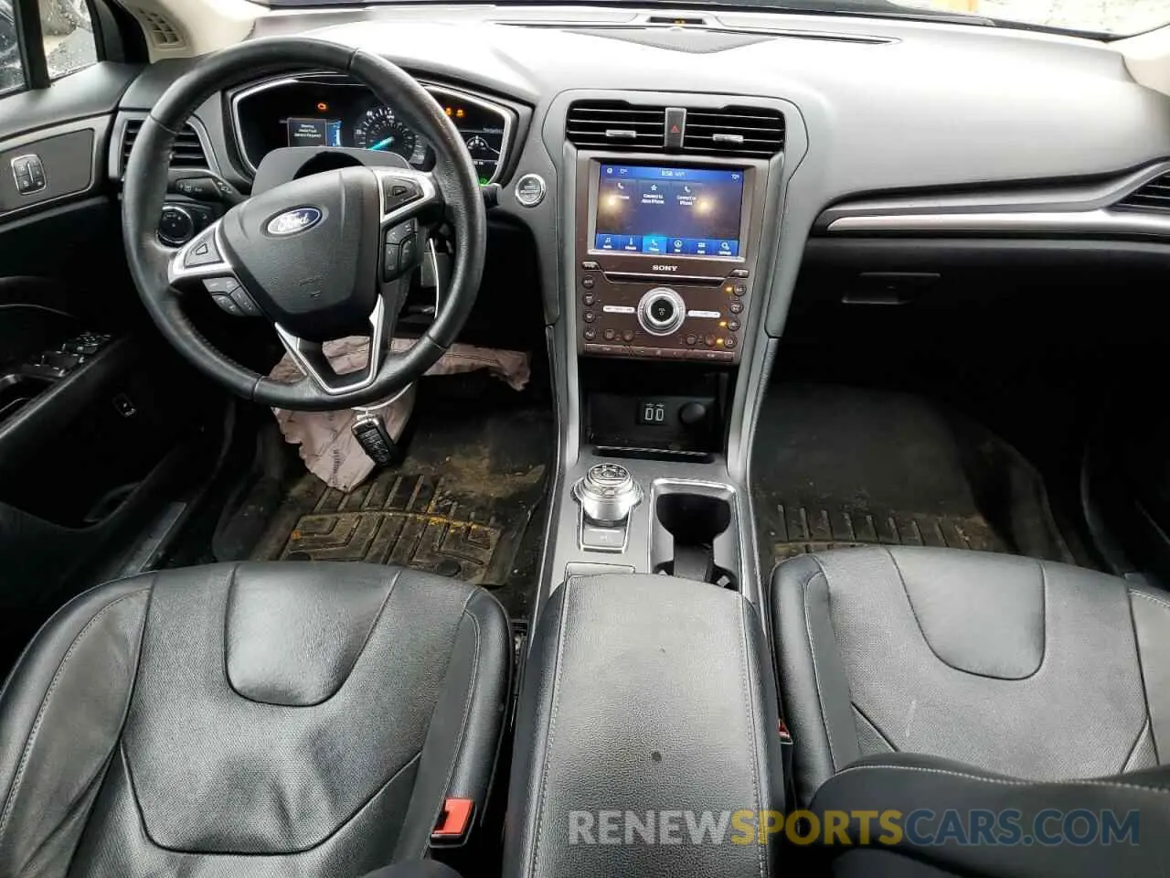 8 fotografías del automóvil dañado 3FA6P0RU5LR141328 FORD FUSION 2020