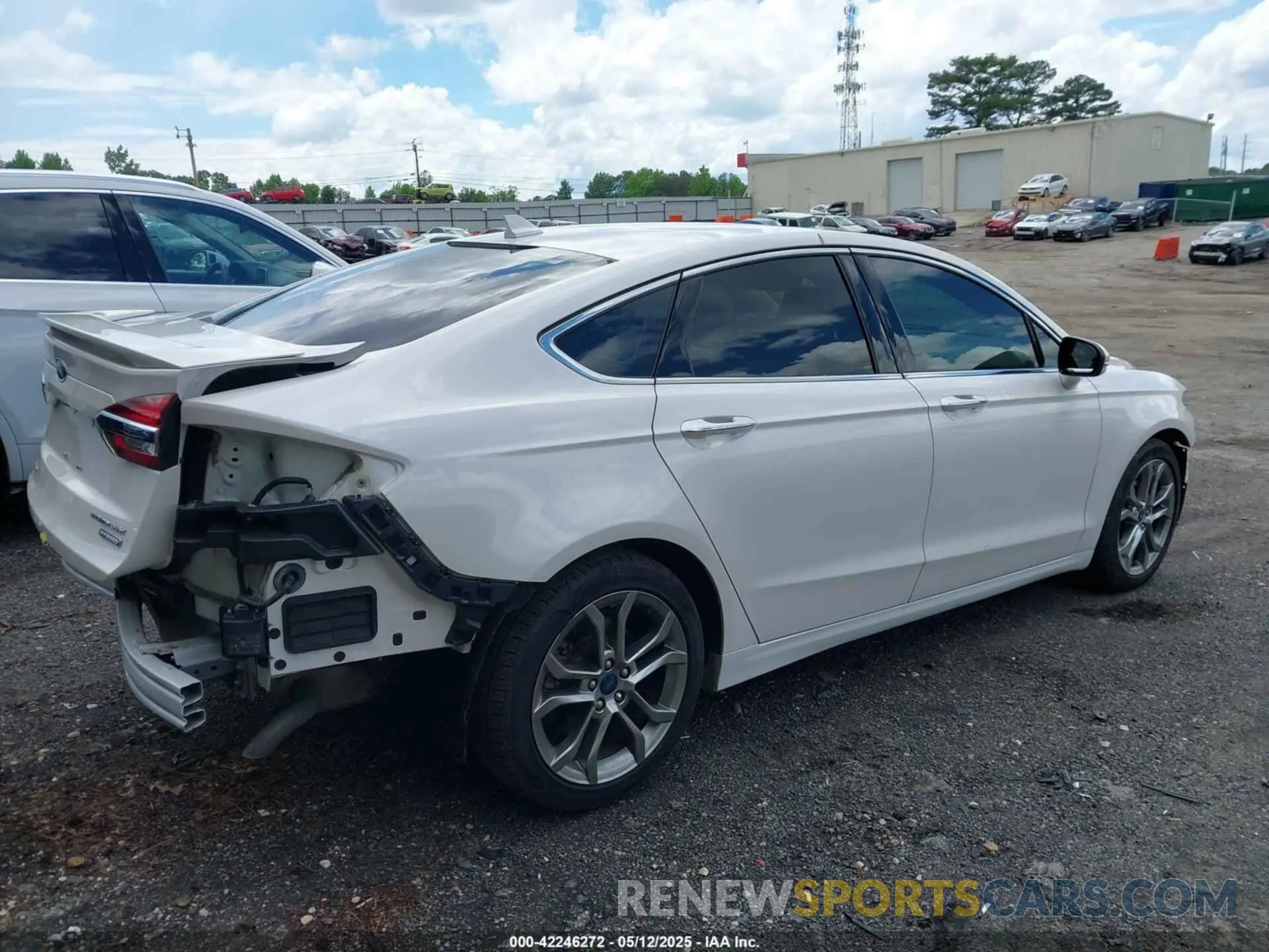4 fotografías del automóvil dañado 3FA6P0RU6LR234634 FORD FUSION 2020