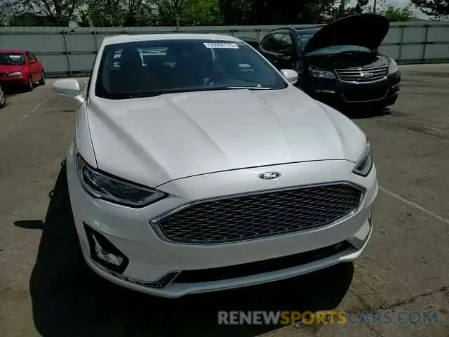 13 fotografías del automóvil dañado 3FA6P0RU7LR109979 FORD FUSION 2020