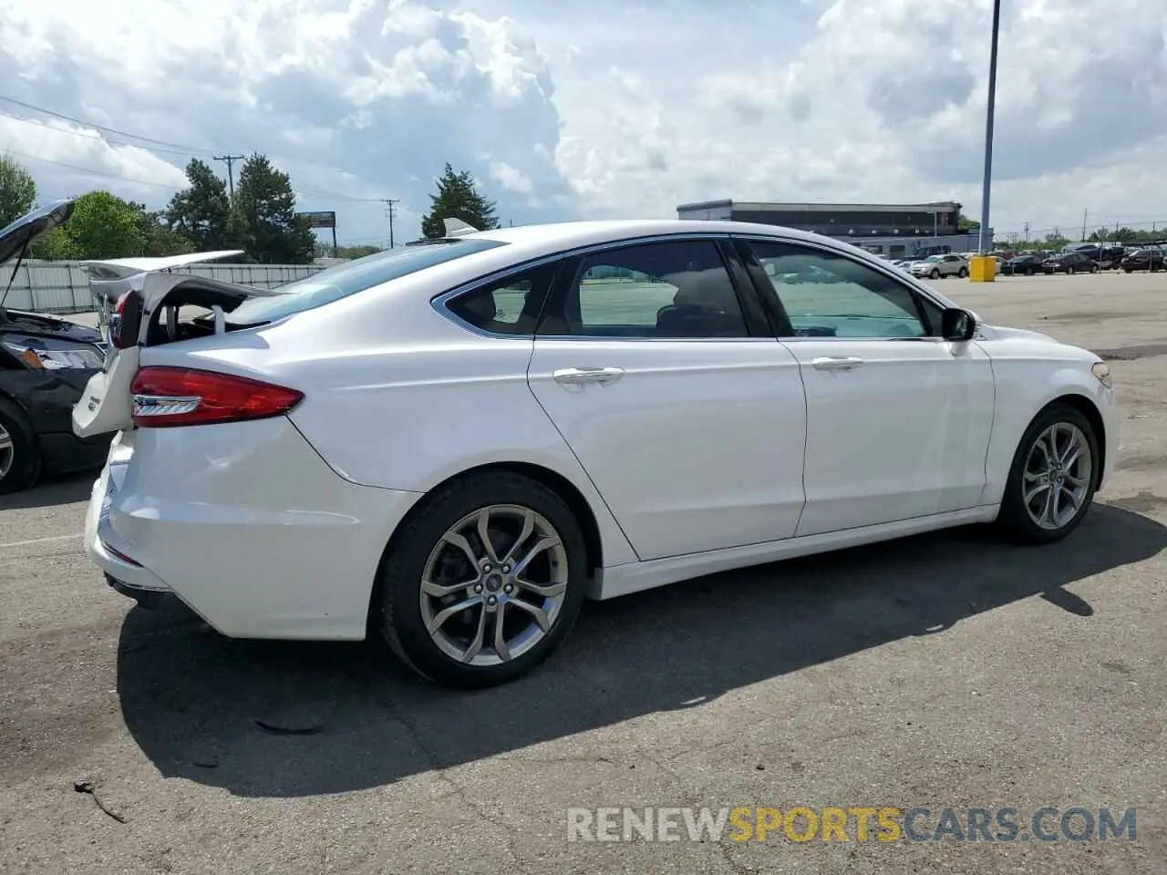 3 fotografías del automóvil dañado 3FA6P0RU7LR109979 FORD FUSION 2020