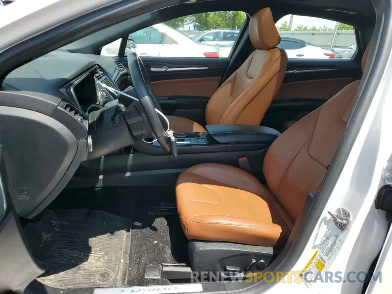 7 fotografías del automóvil dañado 3FA6P0RU7LR109979 FORD FUSION 2020