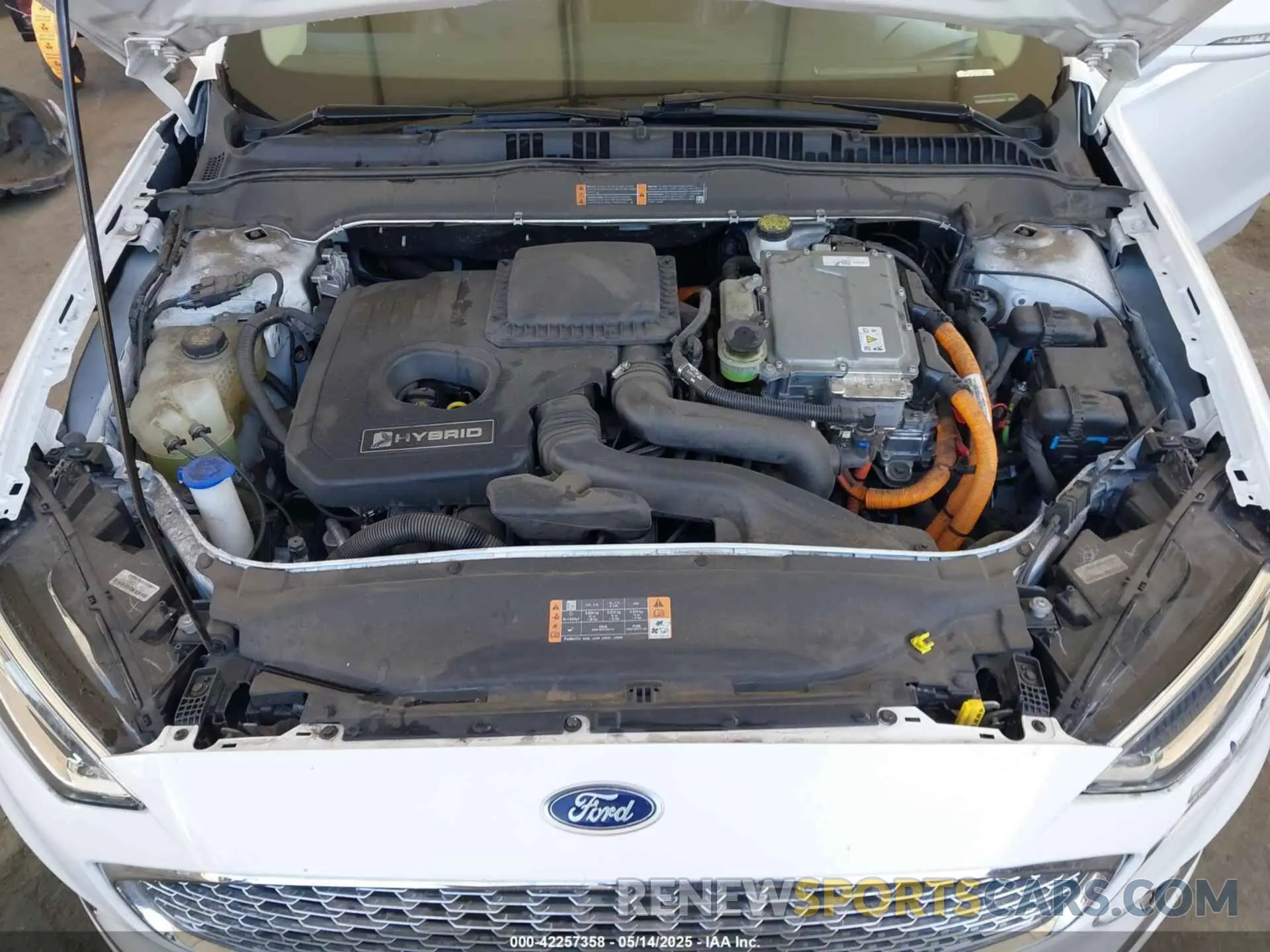 10 fotografías del automóvil dañado 3FA6P0RU9LR170993 FORD FUSION 2020